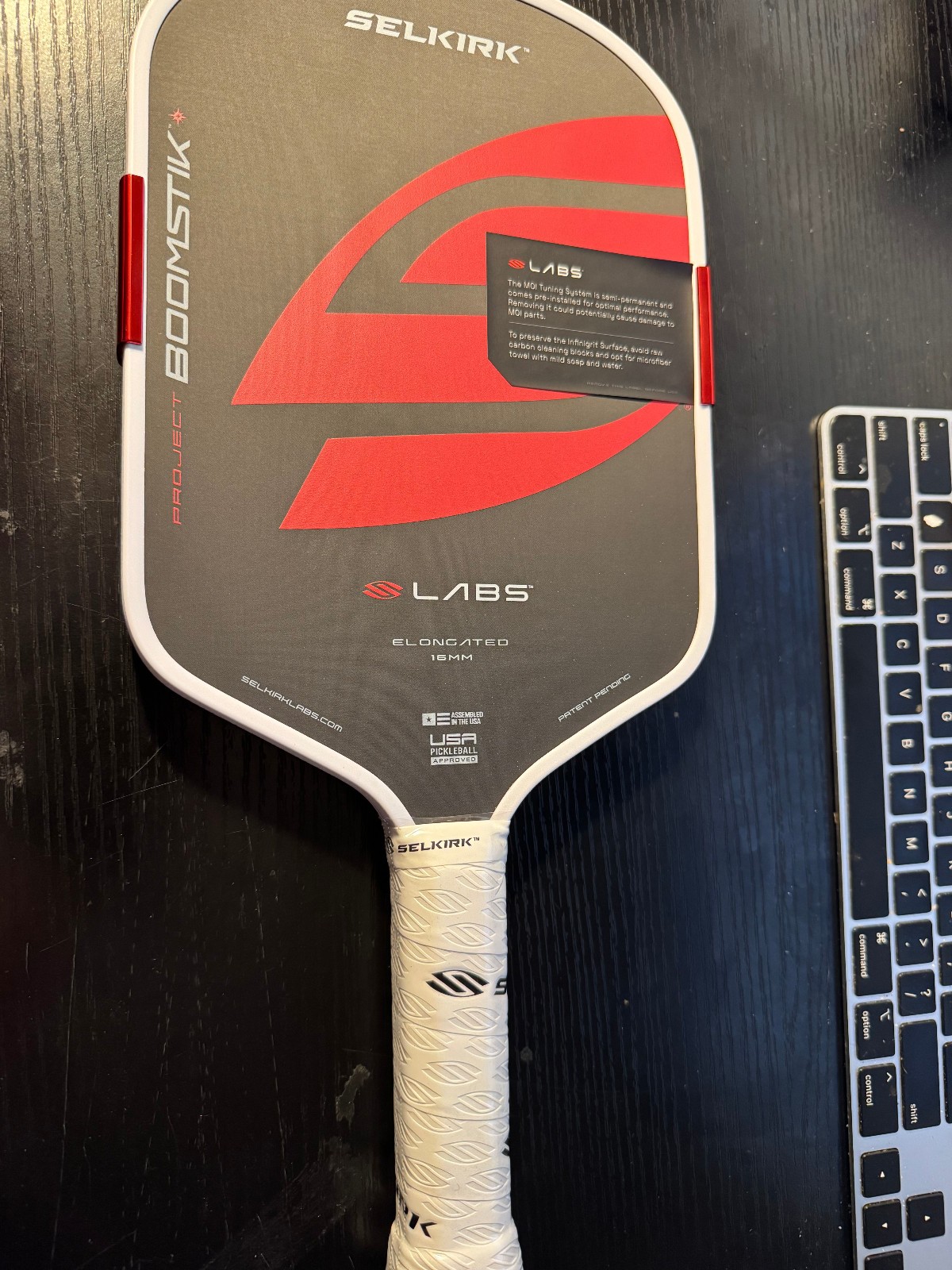 Selkirk Labs Project Boomstick Elongated Pickleball Paddle 16mm Brand New 2026’