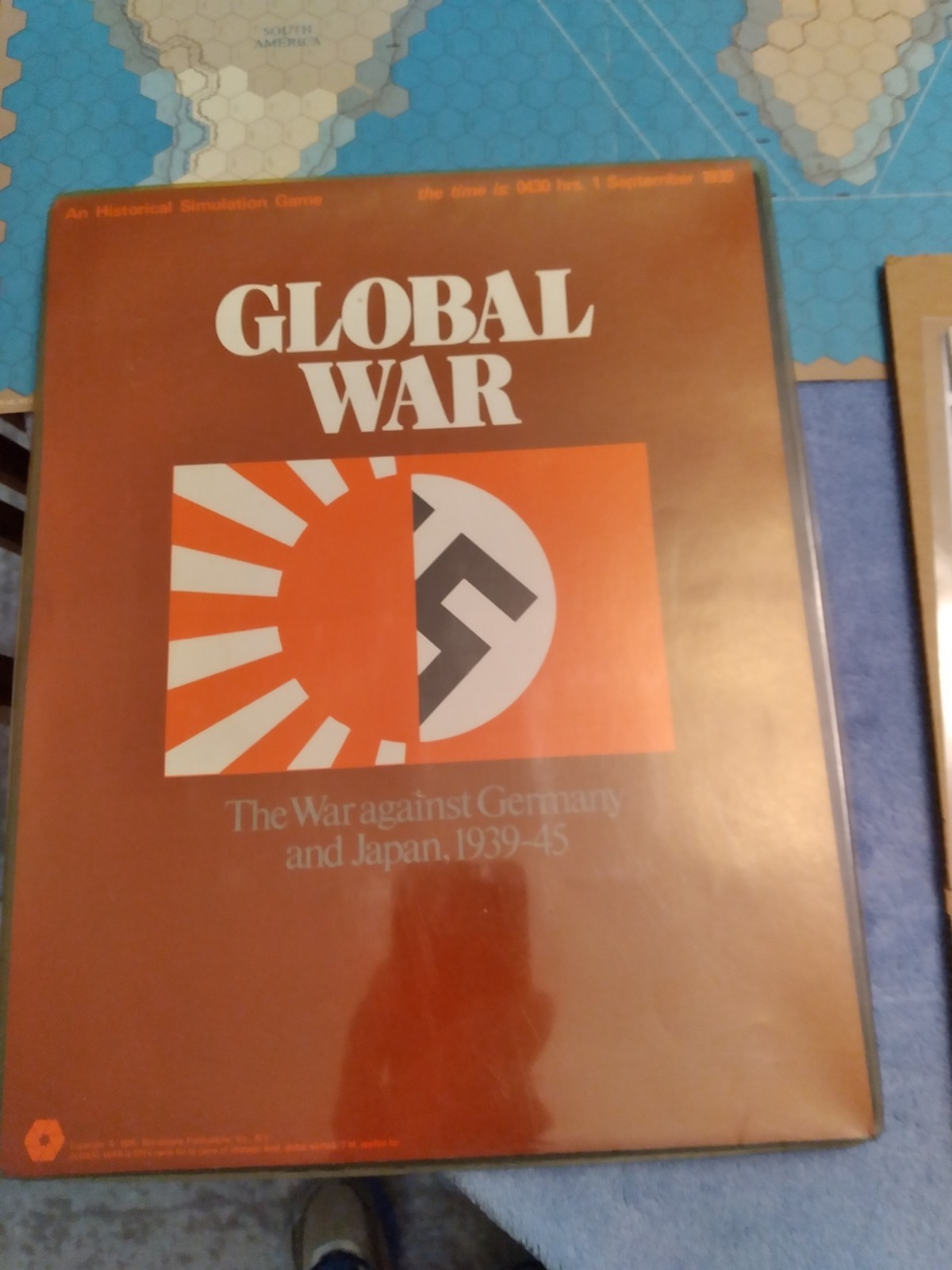 SPI Wargame Global War Tray