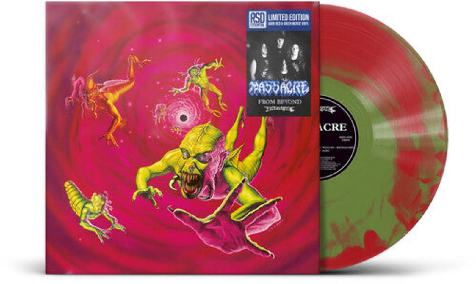 Massacre - From Beyond [Indie-Exclusive Red & Green Merge Vinyl]