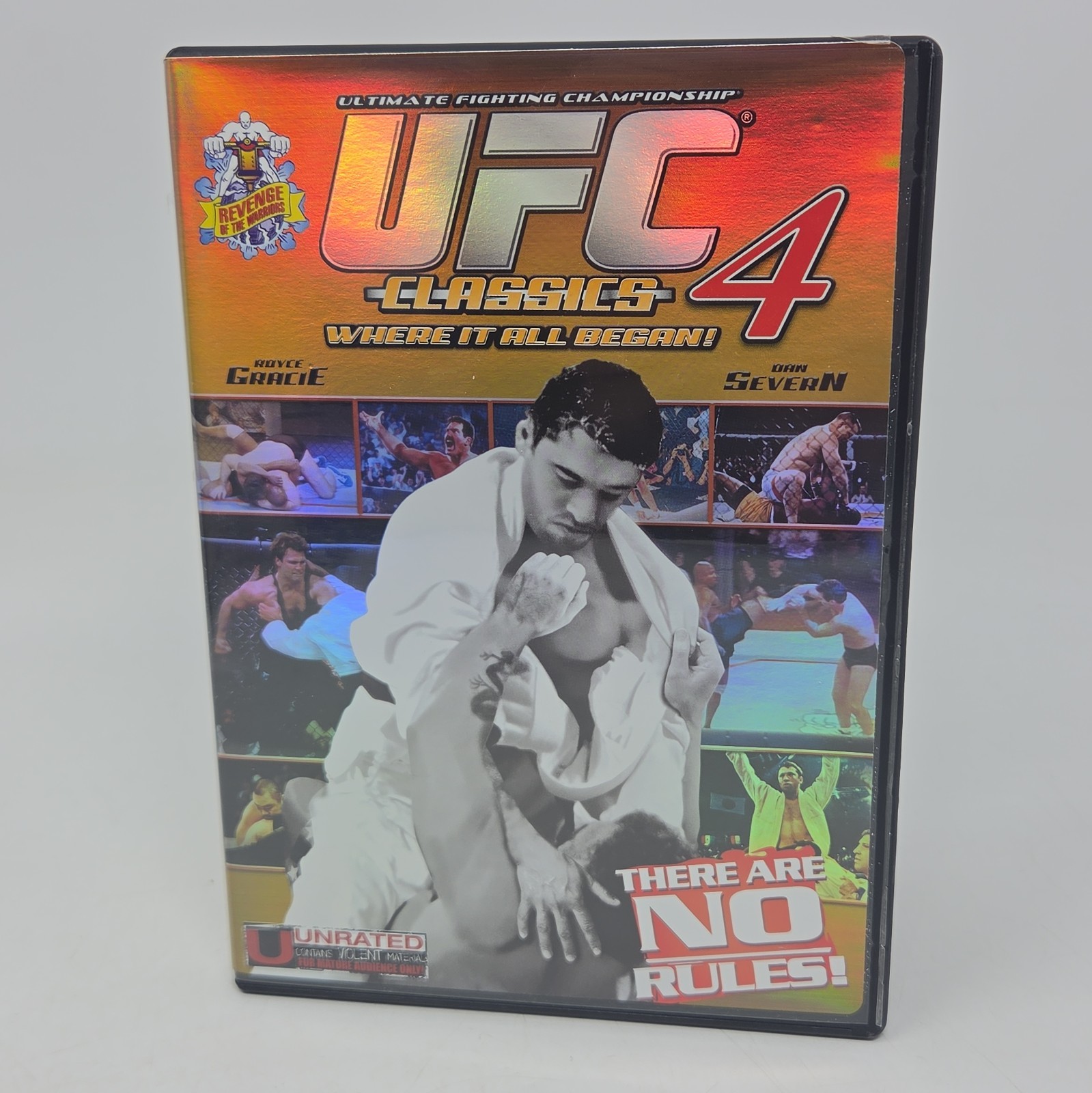 UFC Classics 4 (DVD, 2007) Unrated Royce Gracie Dan Severn 