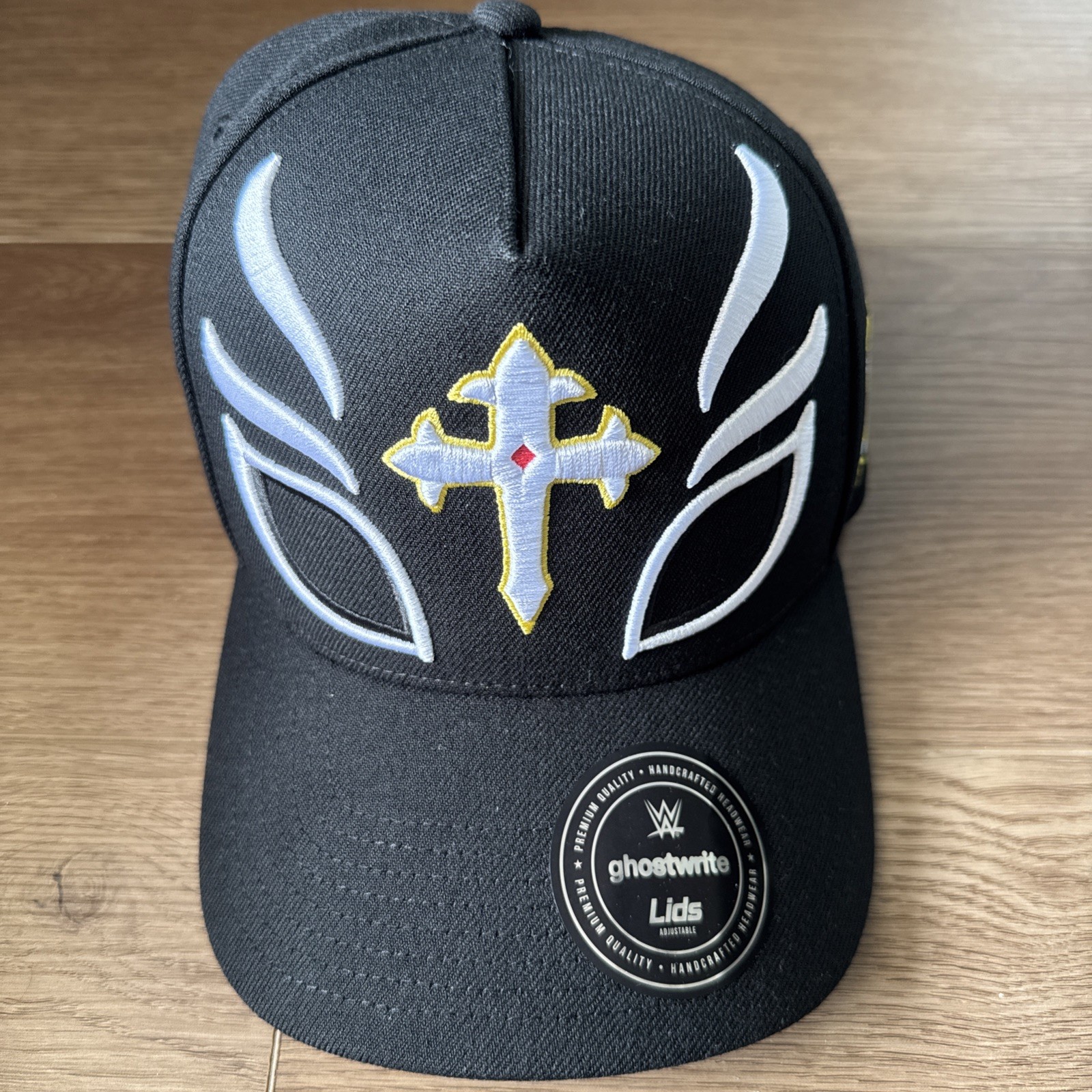 2026 Lids Fanatics Fest WWE x Ghostwrite Exclusive Autographed Rey Mysterio Hat 2026 Lids Fanatics Fest WWE x Ghostwrite Exclusive Autographed Rey Mysterio Hat