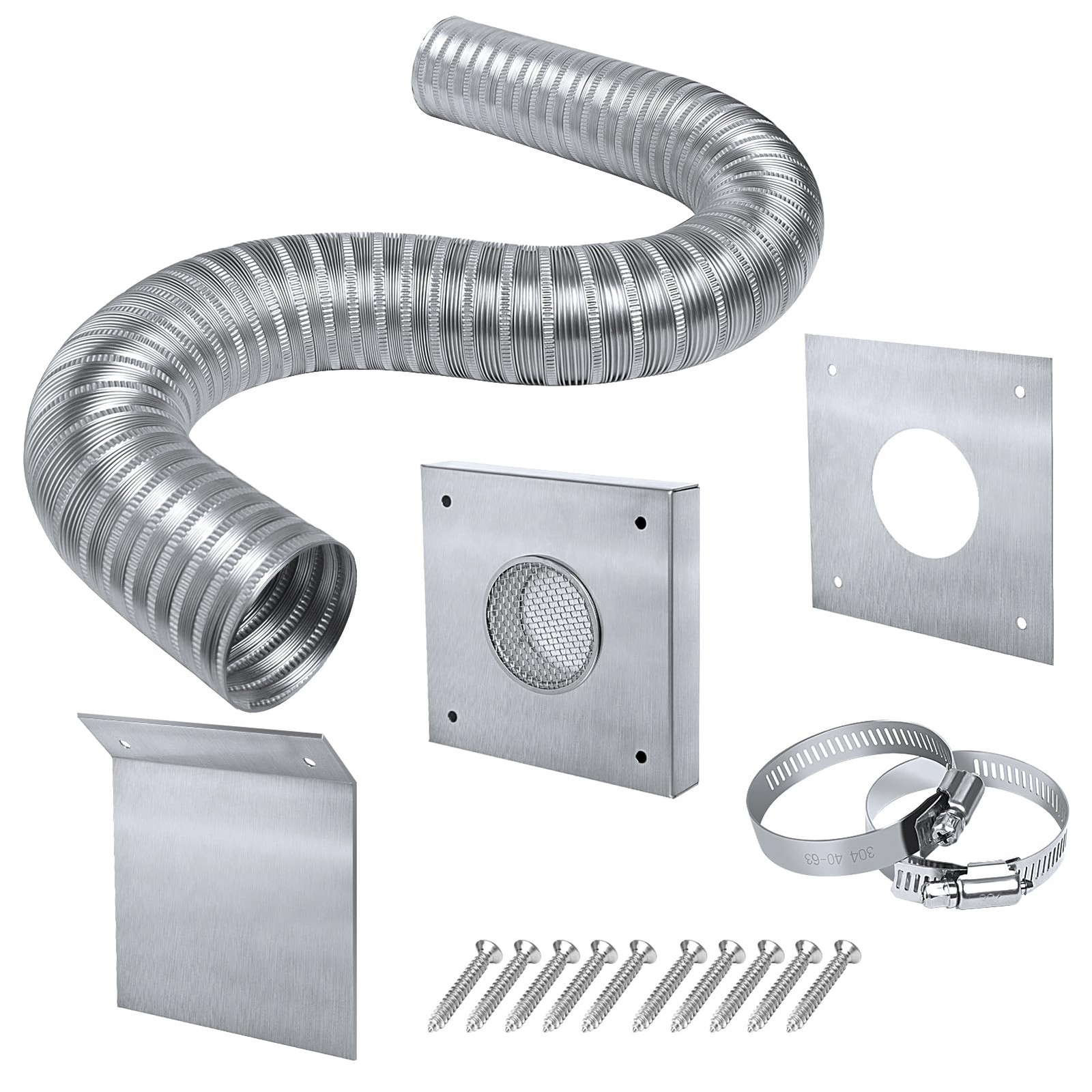 Pellet Stove Fresh Air Intake Kit - 2