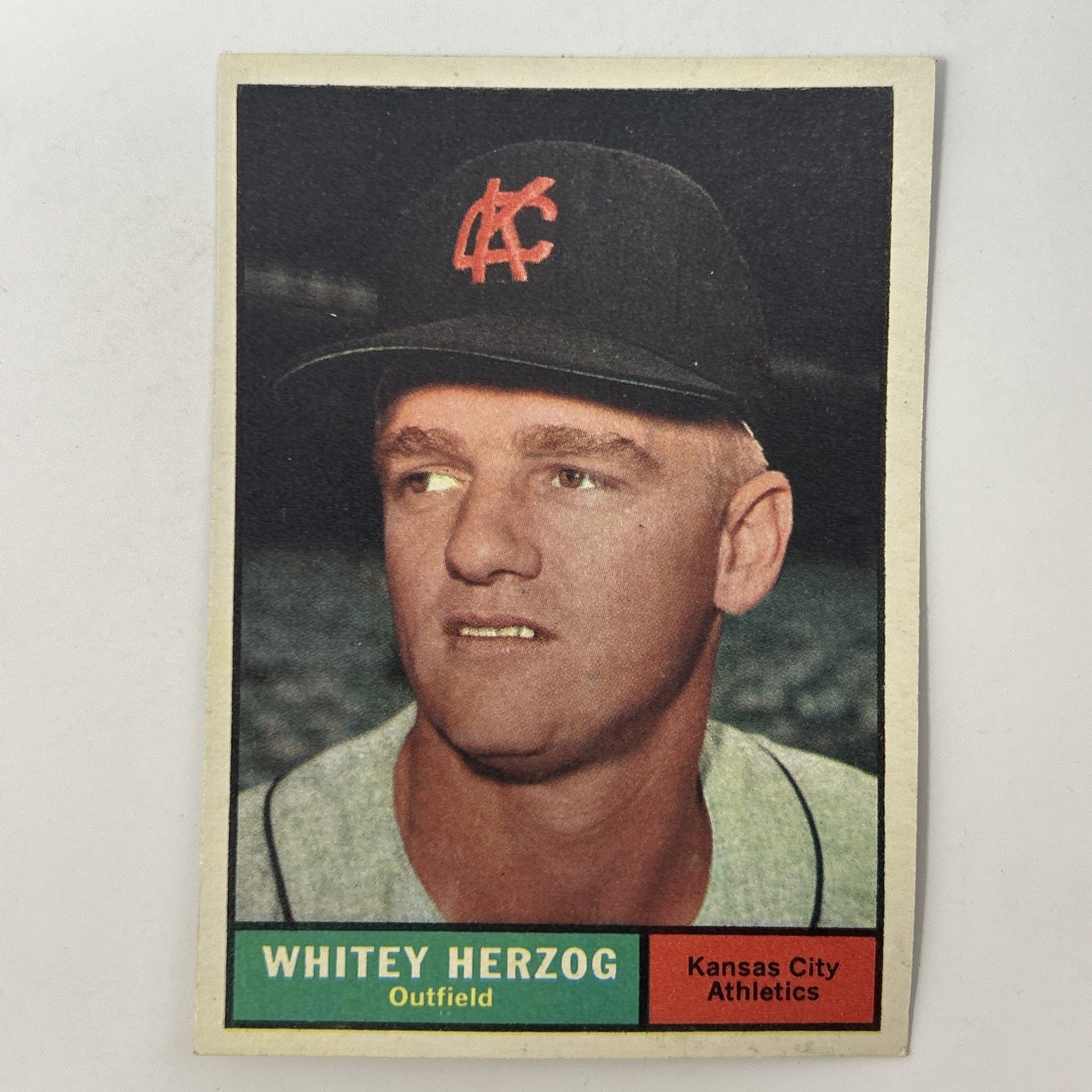 1961 Topps - Whitey Herzog #106