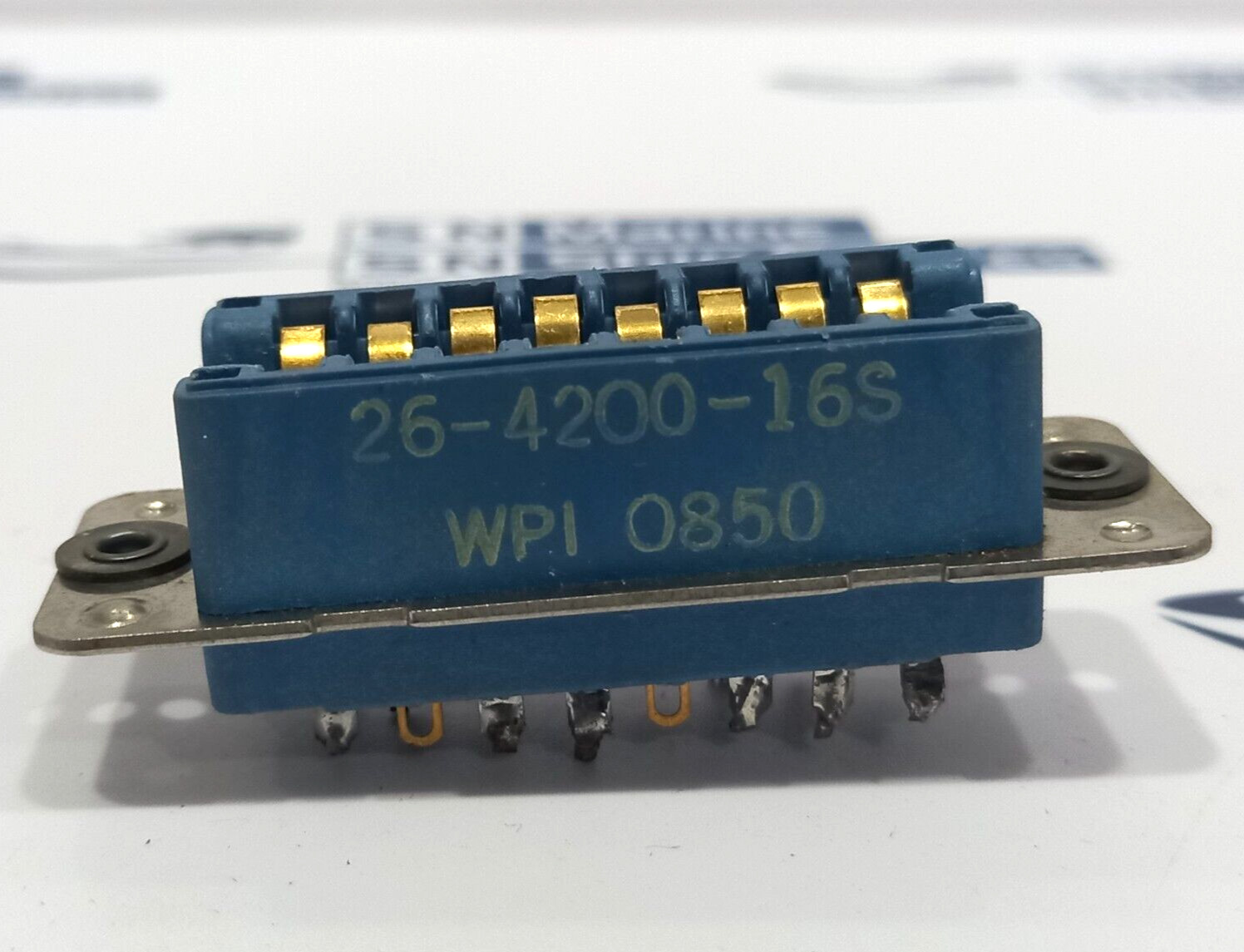 Amphenol 26-42O0-16S 16Pin Female Connector or Chassis Mount WPI0850