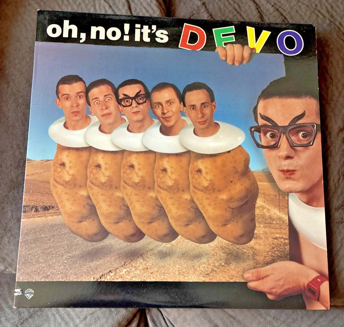 Devo Oh, No It\'s Devo 1982 Vinyl LP Record Warner Bros Devo Oh, No It\'s Devo 1982 Vinyl LP Record Warner Bros