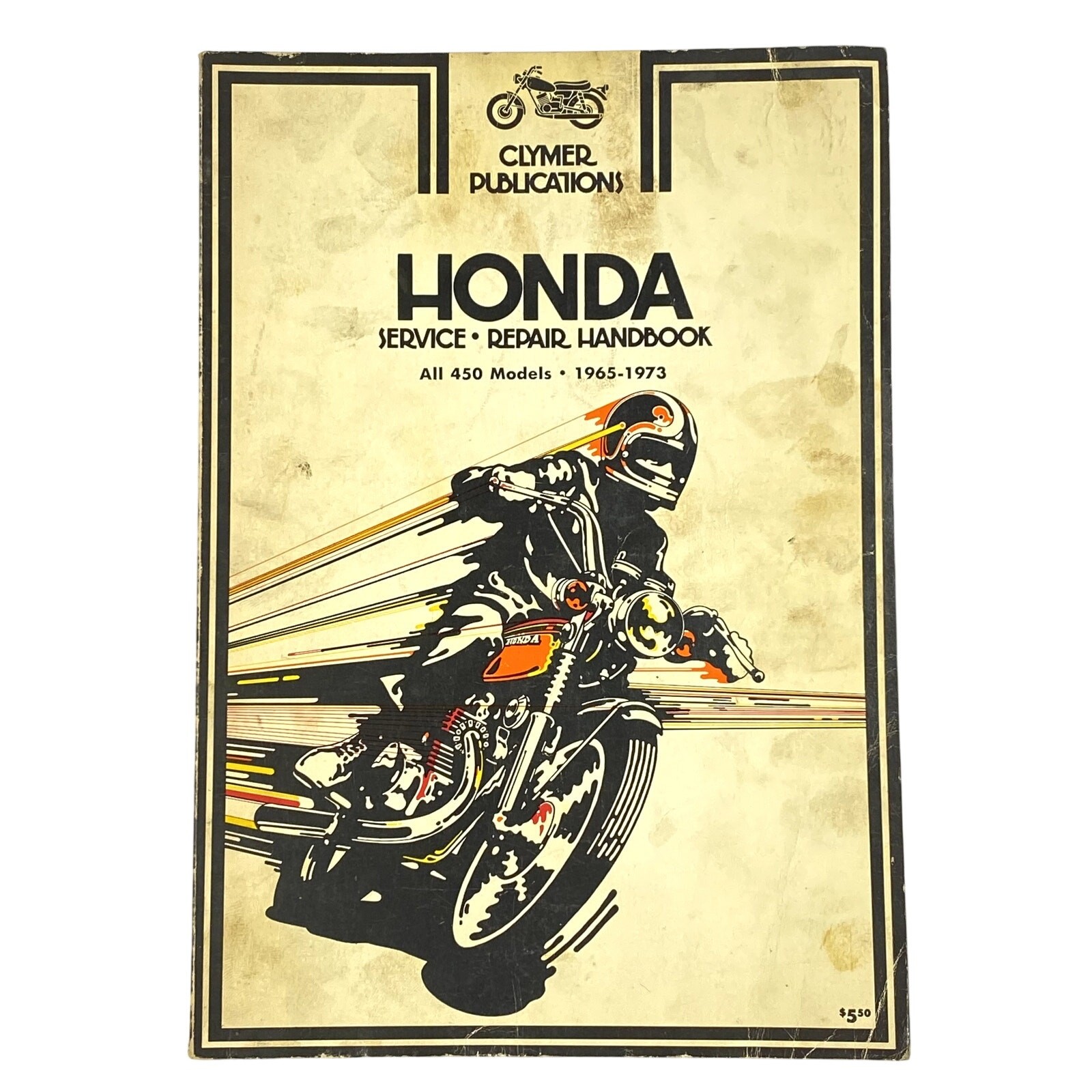 Clymer Honda 450 Twins 1965-1973 Service Repair Handbook Shop Manual Book M333 Clymer Honda 450 Twins 1965-1973 Service Repair Handbook Shop Manual Book M333