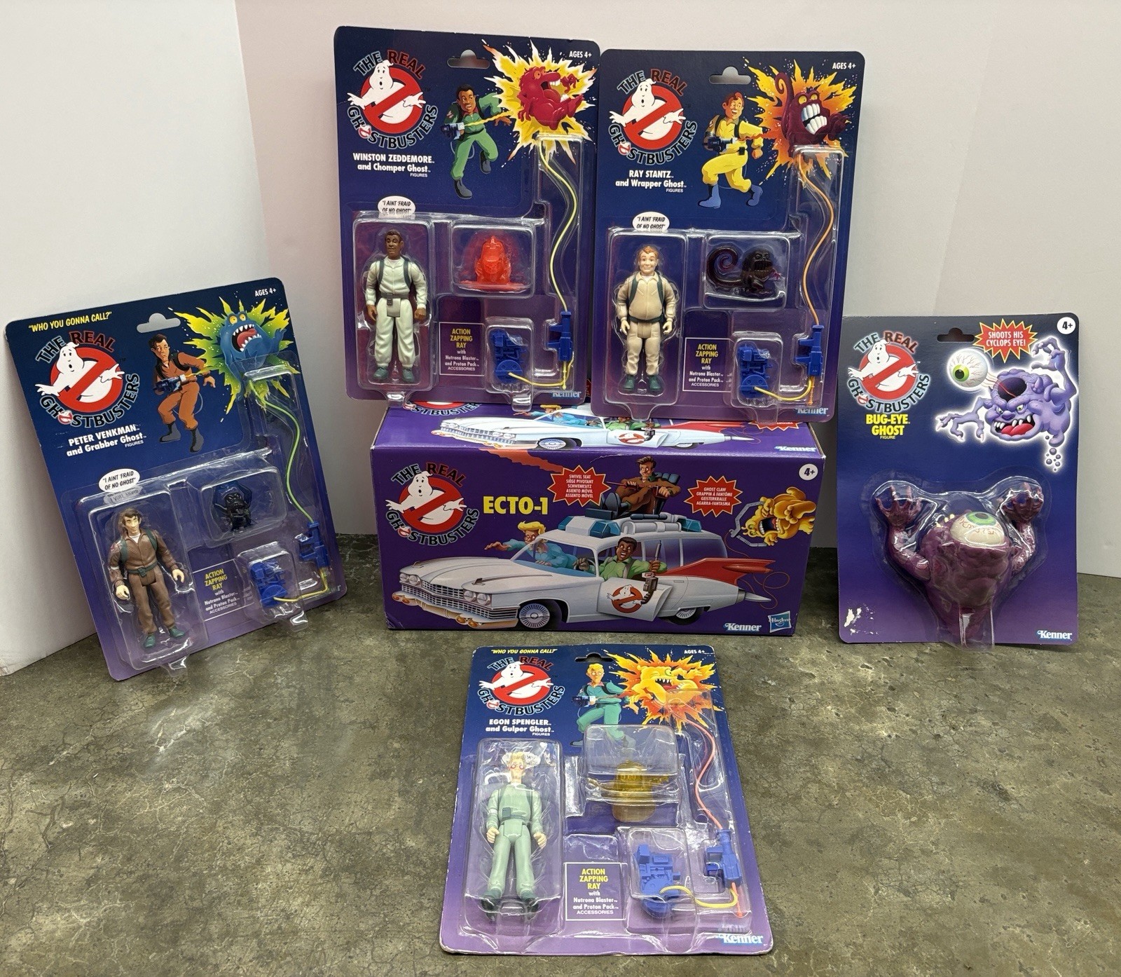 The Real Ghostbusters Kenner Classics Bundle - New