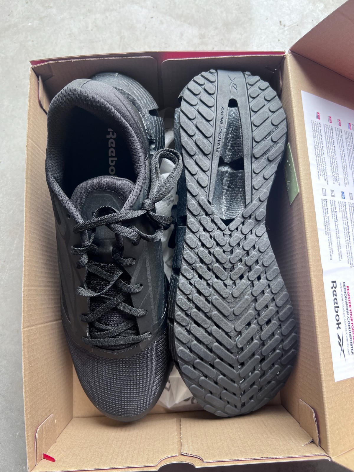 BRAND NEW Reebok Work Mens Floatzig Electrical Composite Toe 12W