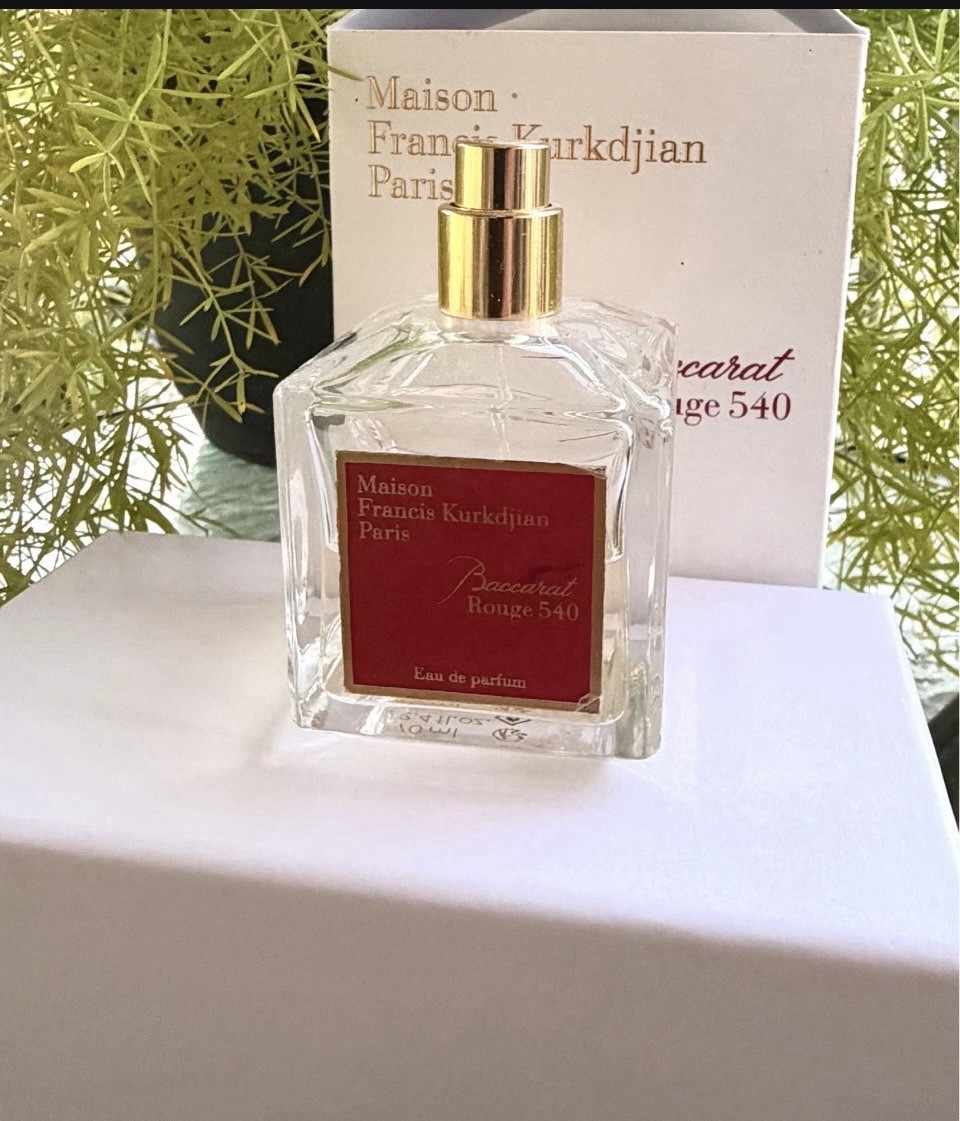Maison Francis kurkdjian Baccarat Rouge 450 Perfume Used/Half Full 8.4 oz