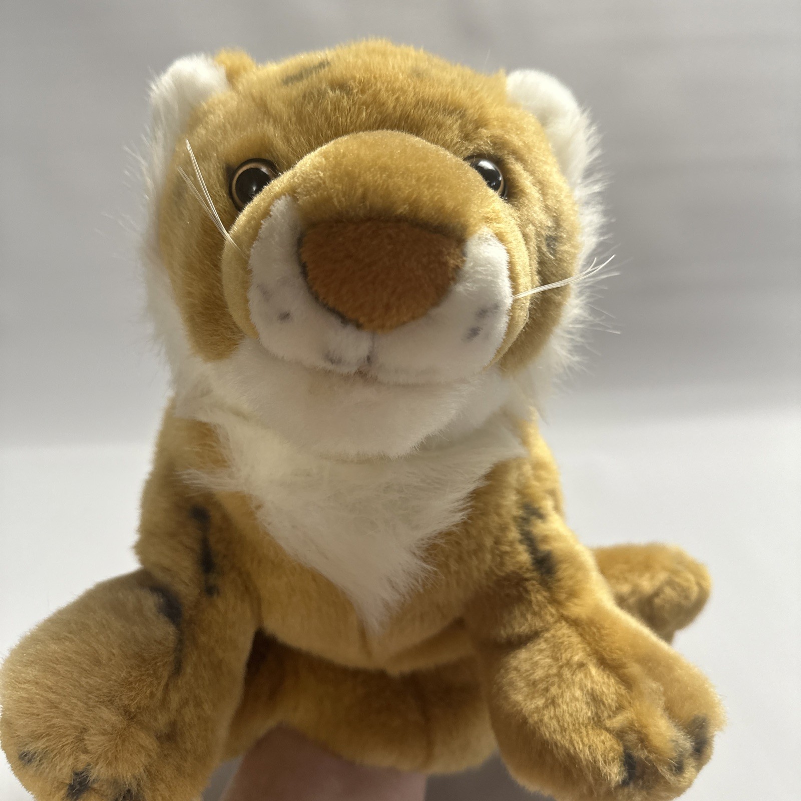 Vintage Animal Alley Toys R Us Tiger Cub Plush Hand Puppet Realistic 10” Show