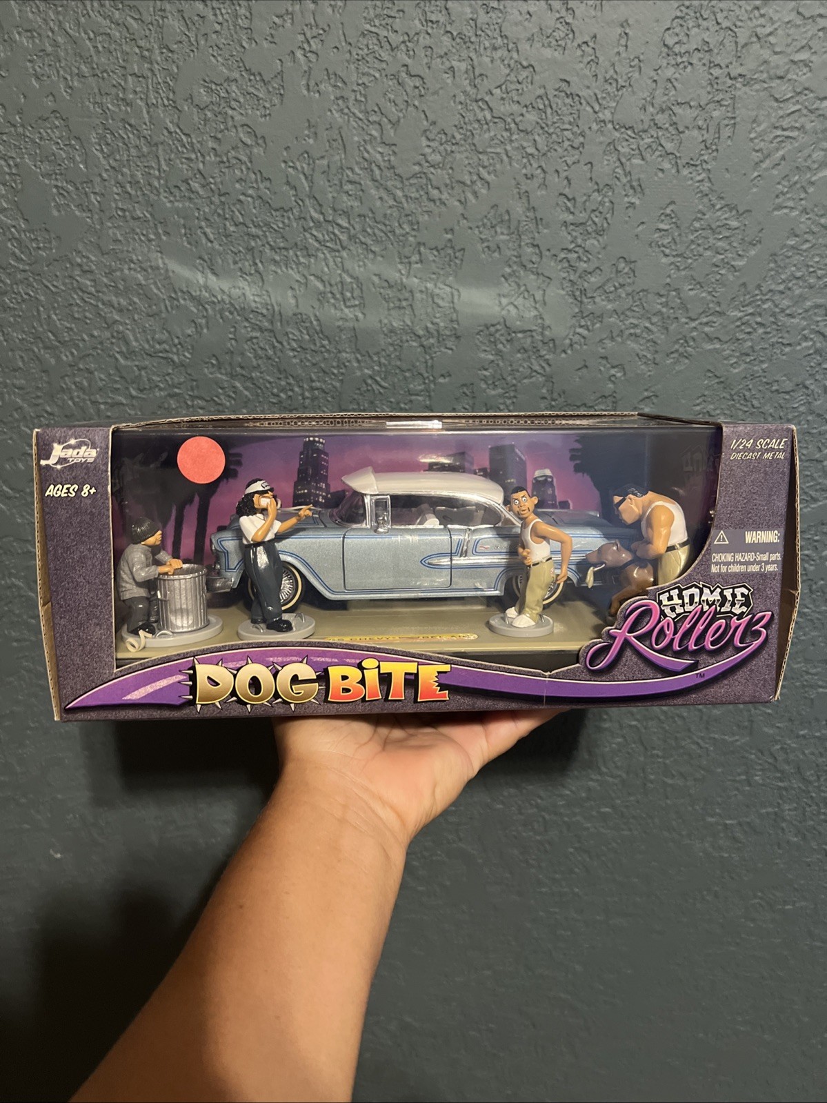 Homie Rollerz  1/24 DOG BITE 55 CHEVY BEL AIR RARE  🔥