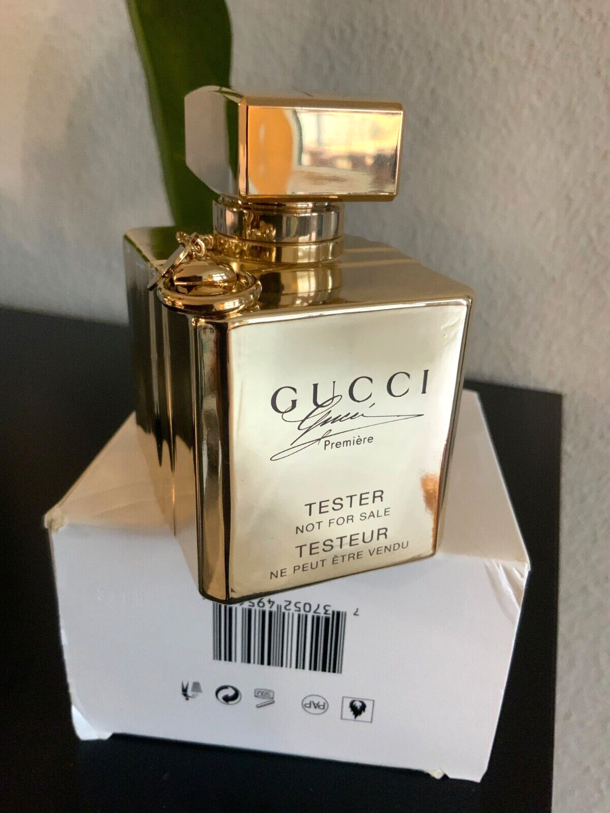 Gucci Premiere Eau de Parfum 2.5oz/75ml 1st Edition 2013 BC 4150 Horse Bit Charm