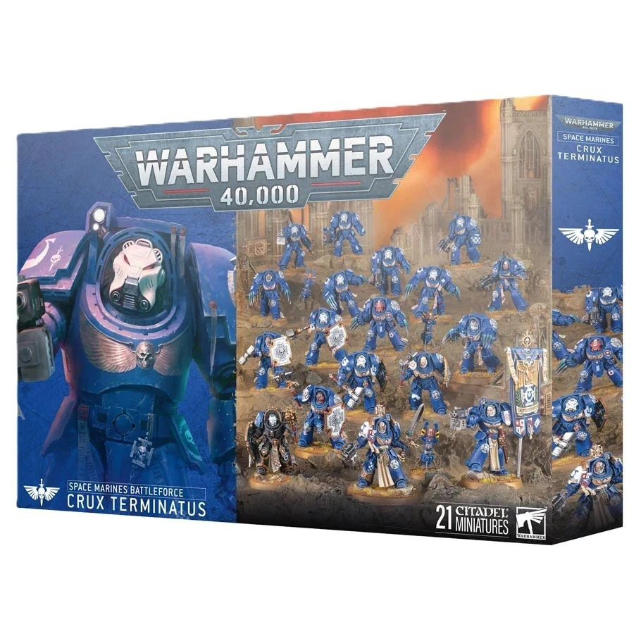 New Mint GW Warhammer 40K Space Marines Battleforce Crux Terminatus