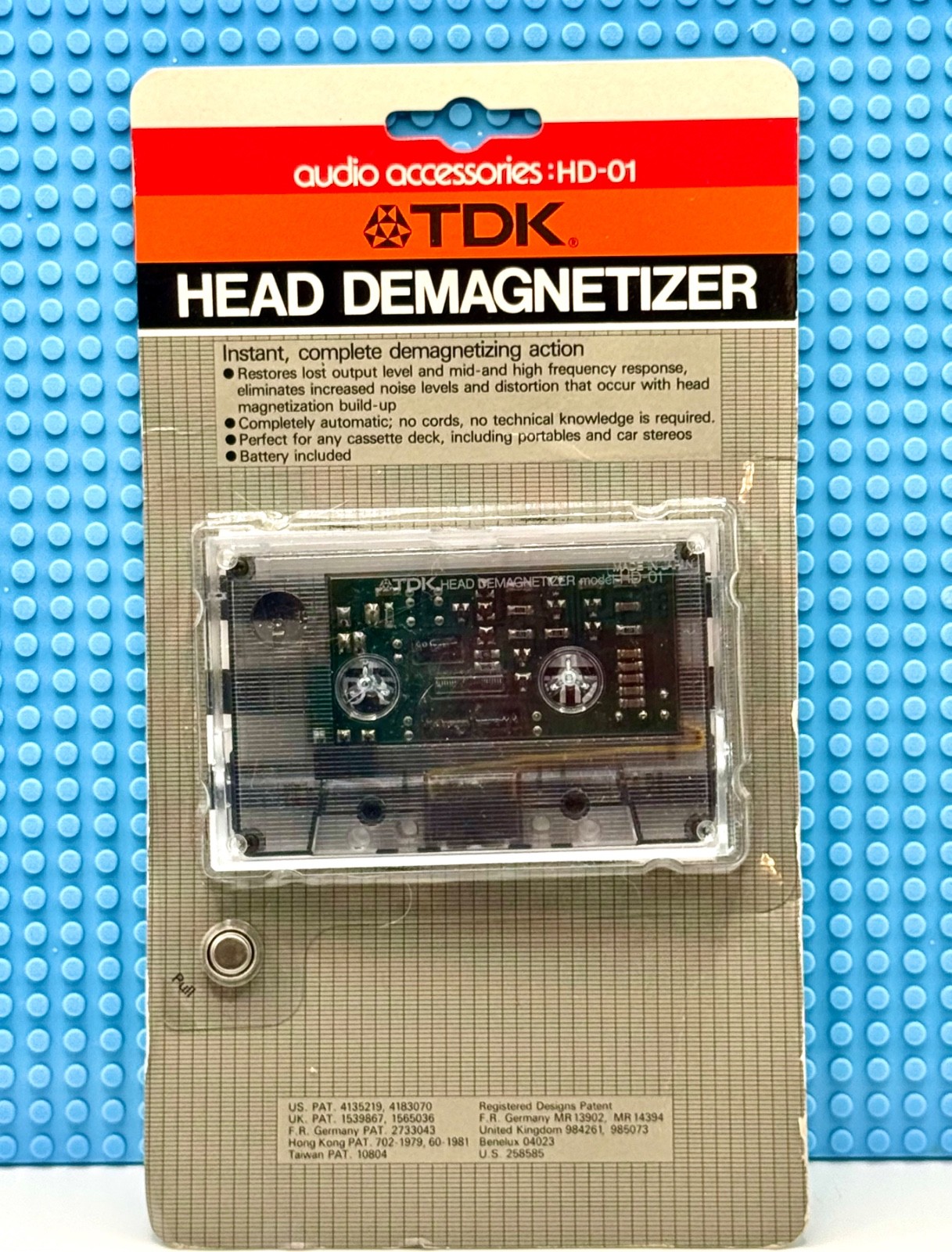 TDK HD-01 HEAD DEMAGNETIZER (SEALED) TDK HD-01 HEAD DEMAGNETIZER (SEALED)