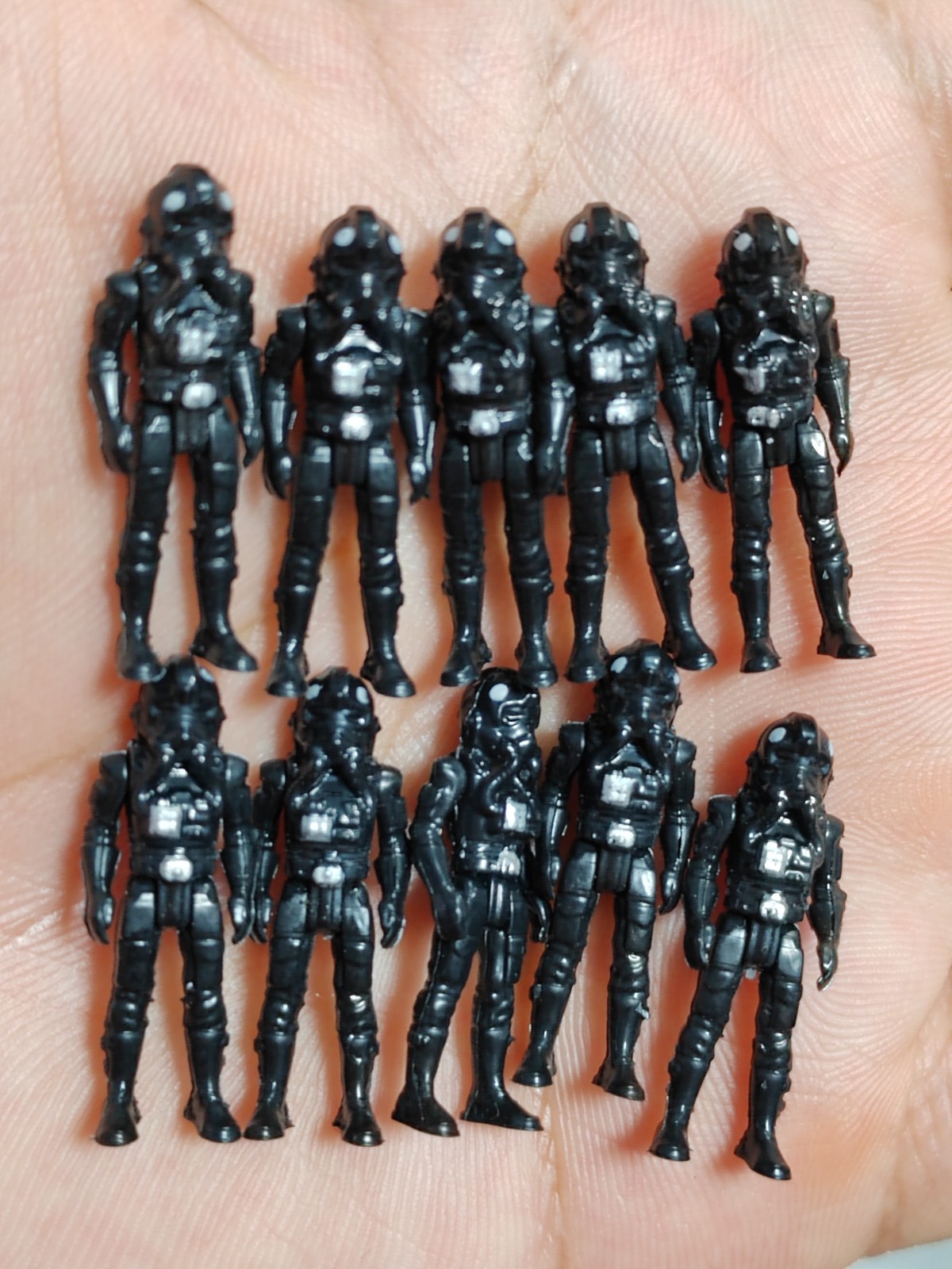 RARE 10 PCS STAR WARS Micro Galaxy Squadron Mini Figures Troopers Loose