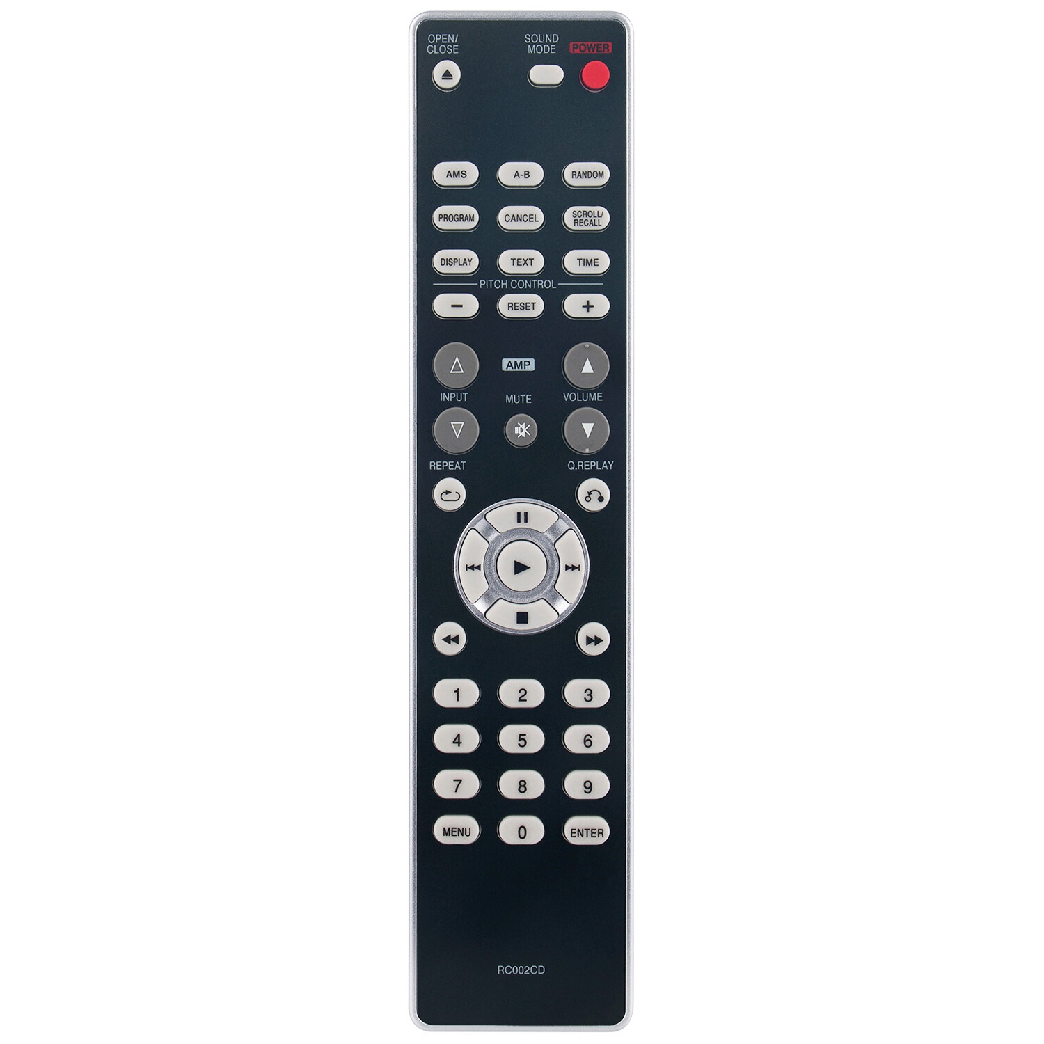 RC002CD Replace Remote Control for Marantz CD Player CD5003 CD5004 CD6002 CD6004 RC002CD Replace Remote Control for Marantz CD Player CD5003 CD5004 CD6002 CD6004