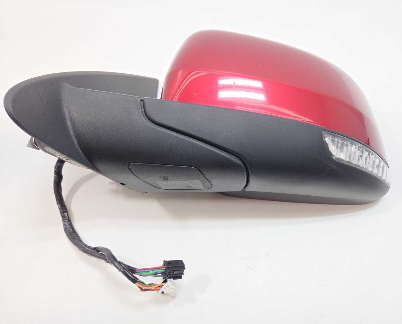 11-18 Durango Grand Cherokee Driver Side Mirror Left LH Deep Cherry Red  PRP