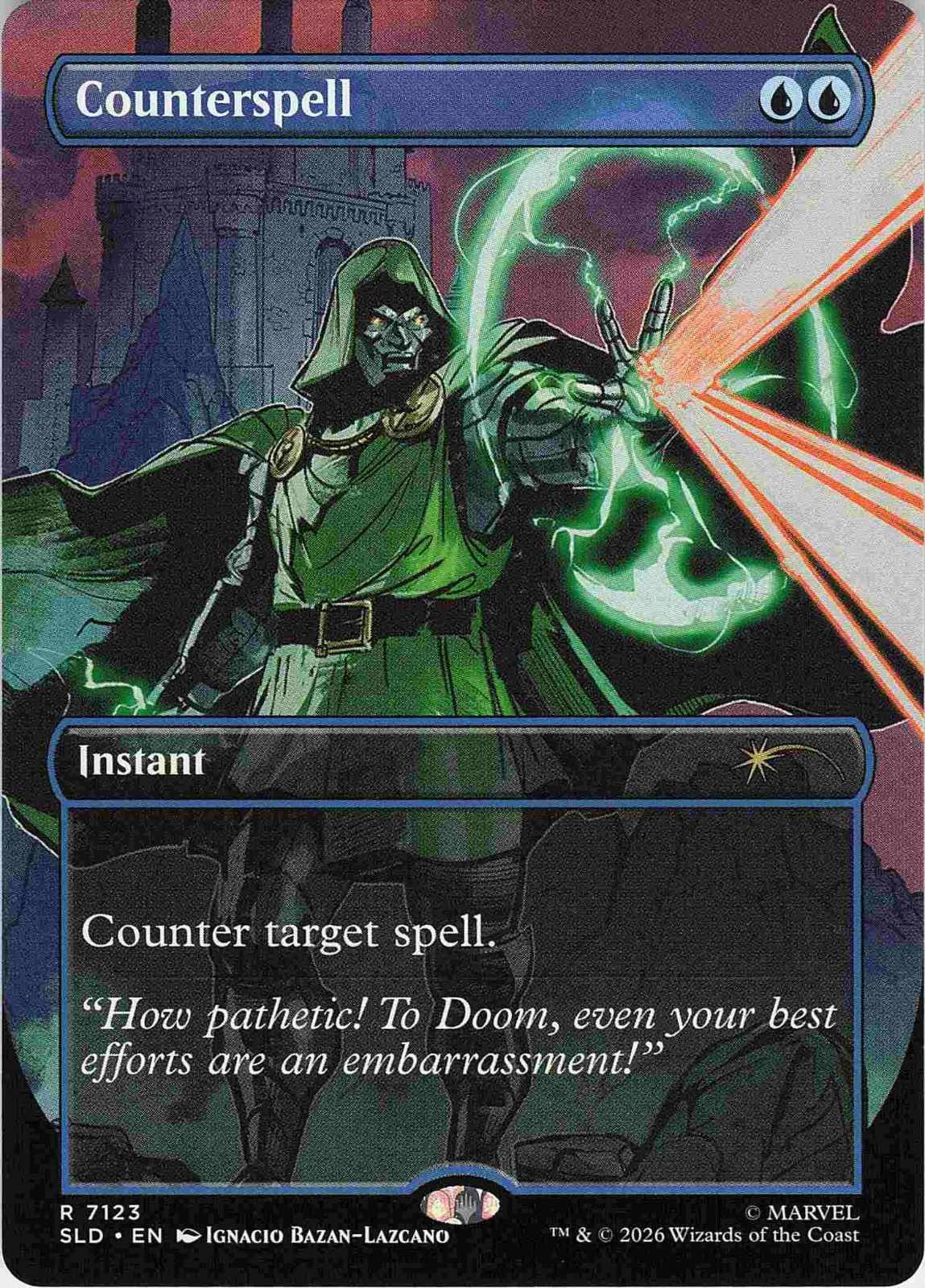 Counterspell (7123) - 7123 - - NM - Secret Lair Drop Series - MTG