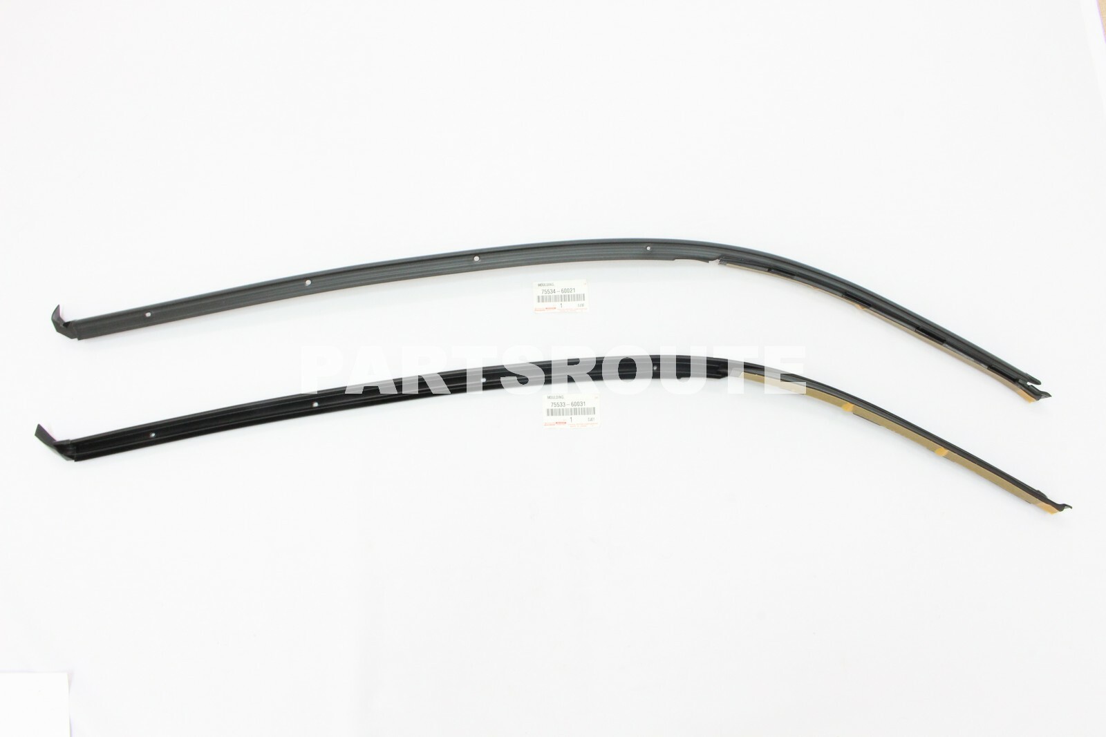 Toyota Land Cruiser LX470 1998-2007 OEM Left Right Outside Windshield Moulding 