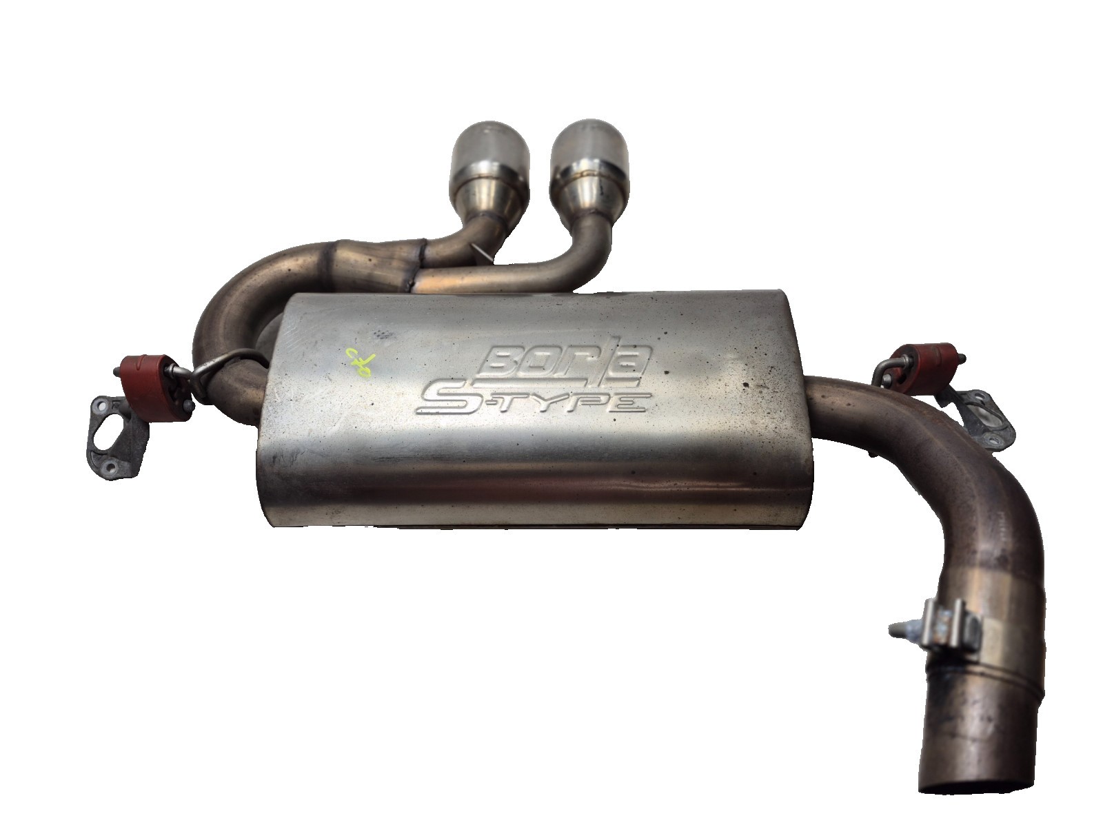 2017 Ford Focus ST 2.0L Hatchback Rear Exhaust Muffler Borla S-Type Oem
