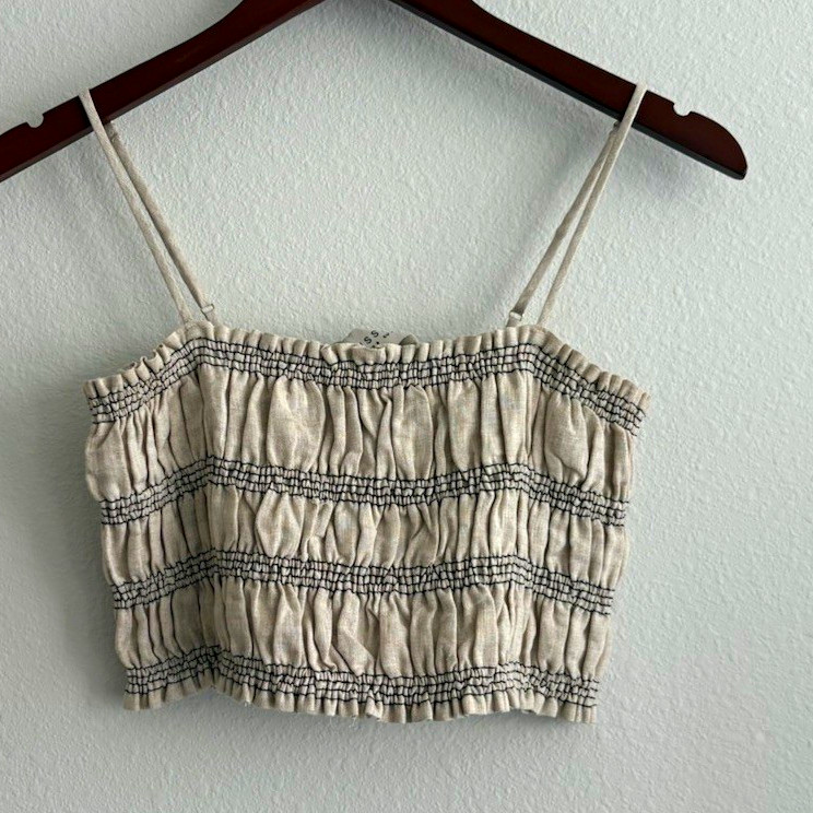 DISSH Ruched Crop Top size 8 DISSH Ruched Crop Top size 8
