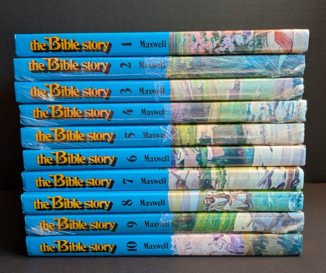 Vintage The Bible Story Complete 1-10 Arthur Maxwell Children’s Christian Books Vintage The Bible Story Complete 1-10 Arthur Maxwell Children’s Christian Books