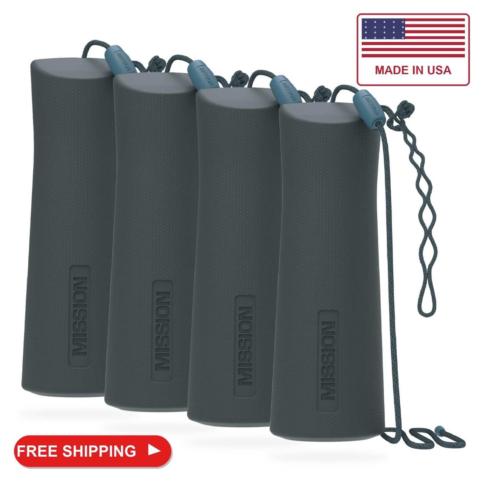 MISSION Cannon Boat Fenders for Docking, 2 Pack Dock Bumpers for Boats MISSION Cannon Boat Fenders for Docking, 2 Pack Dock Bumpers for Boats