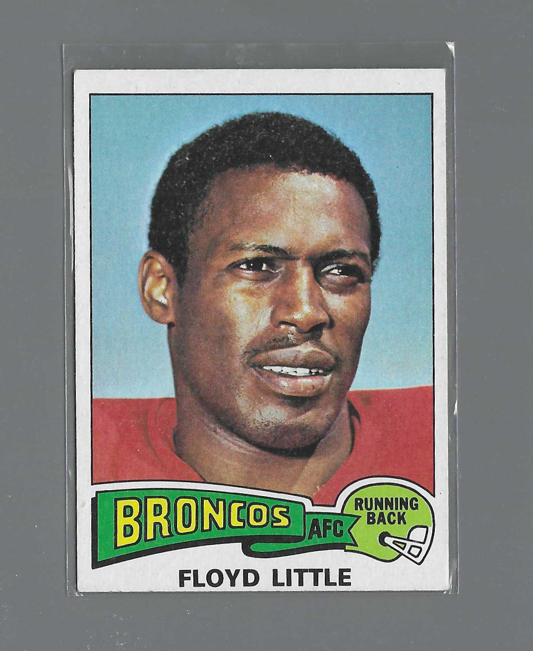 1975 Topps #132 FLOYD LITTLE Broncos EX/MT HOF Legend ***FREE Shipping***