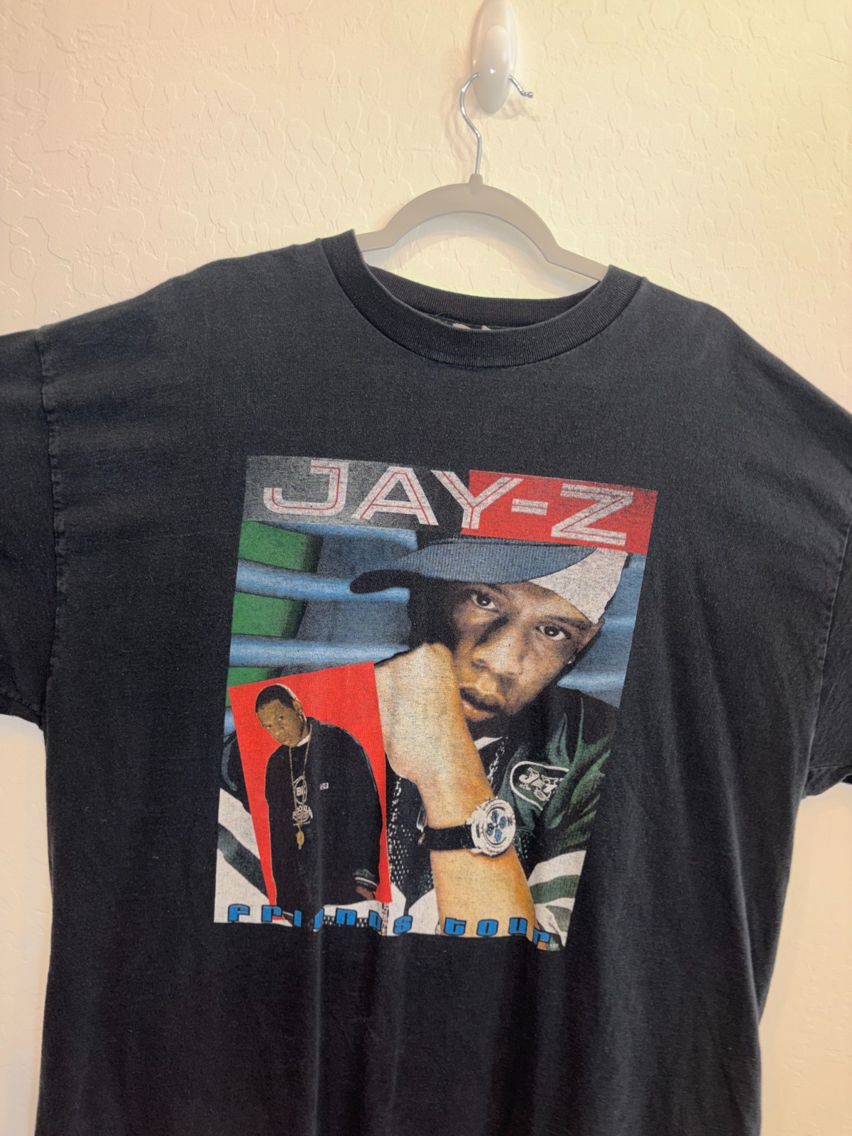 Vintage 2004 Jay Z Friends Tour Rap Tee Music T-Shirt Size 2XL DMX & MJB