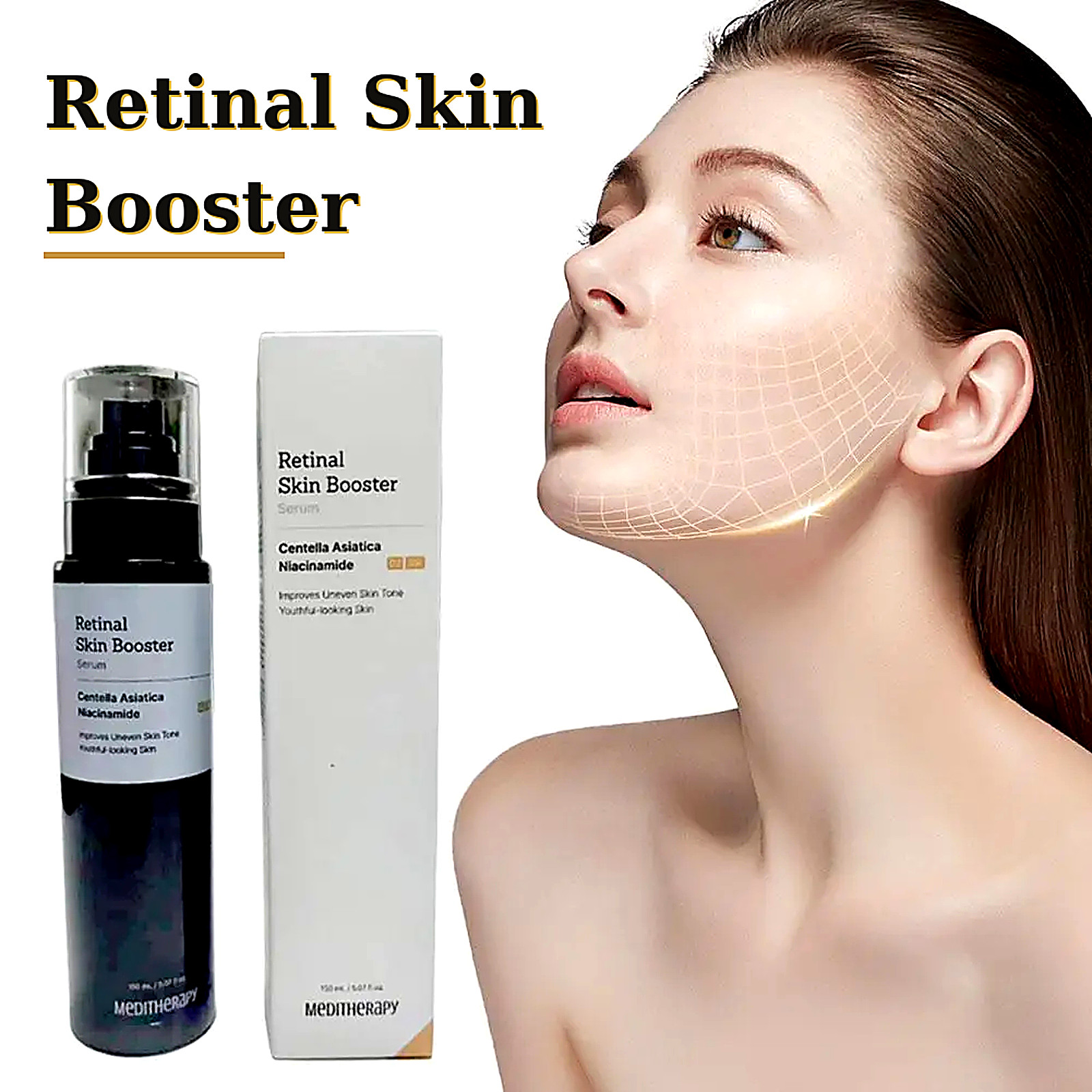 MEDITHERAPY Retinal Skin Booster Serum Beginner-Friendly, Anti-Aging 150 MEDITHERAPY Retinal Skin Booster Serum Beginner-Friendly, Anti-Aging 150