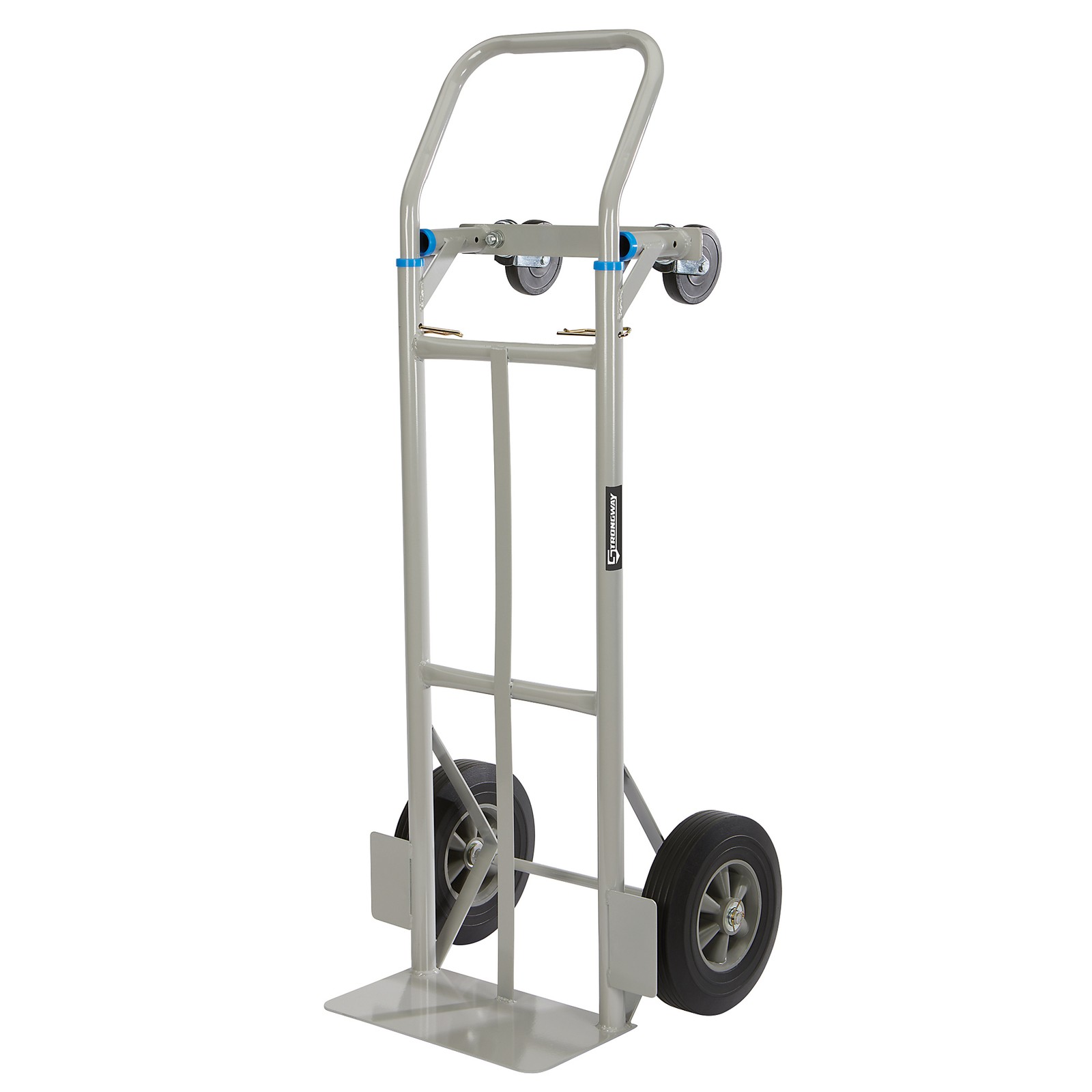 Strongway 2-In-1 Convertible Hand Truck, 600-Lb. Capacity, 47.24in.H