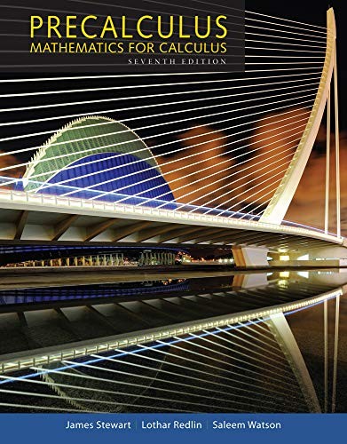 Precalculus : Mathematics for Calculus, James Stewart