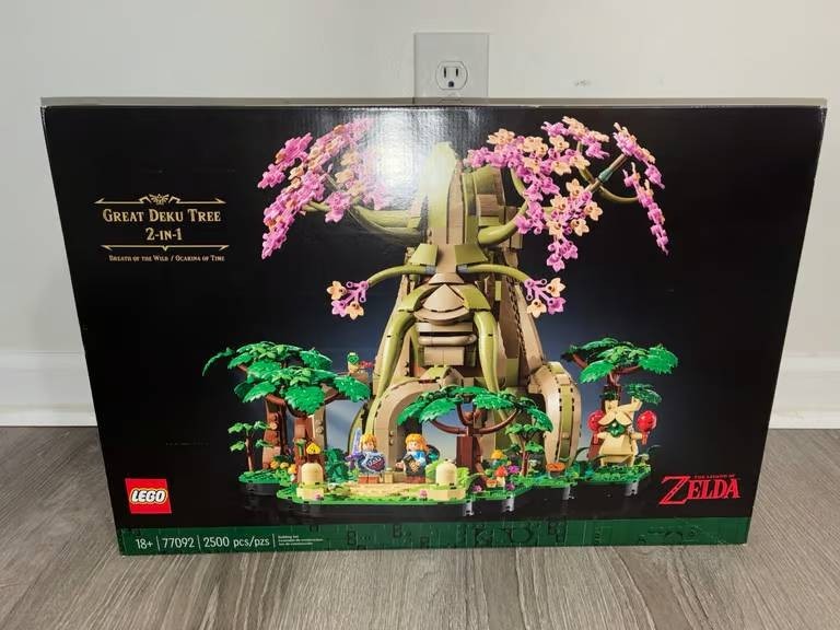 LEGO The Legend of Zelda Great Deku Tree 2-in-1 Set 77092 – 2,500 Pieces