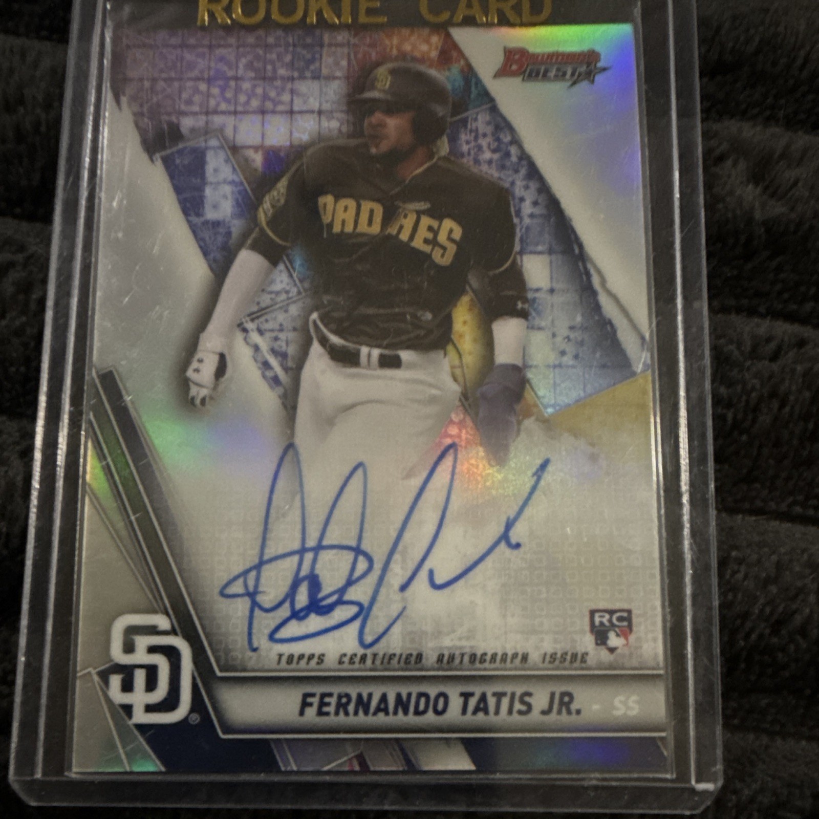 2019 Bowman's Best - Autographs Fernando Tatís Jr. #B19-FTJ Refractor (AU, RC)