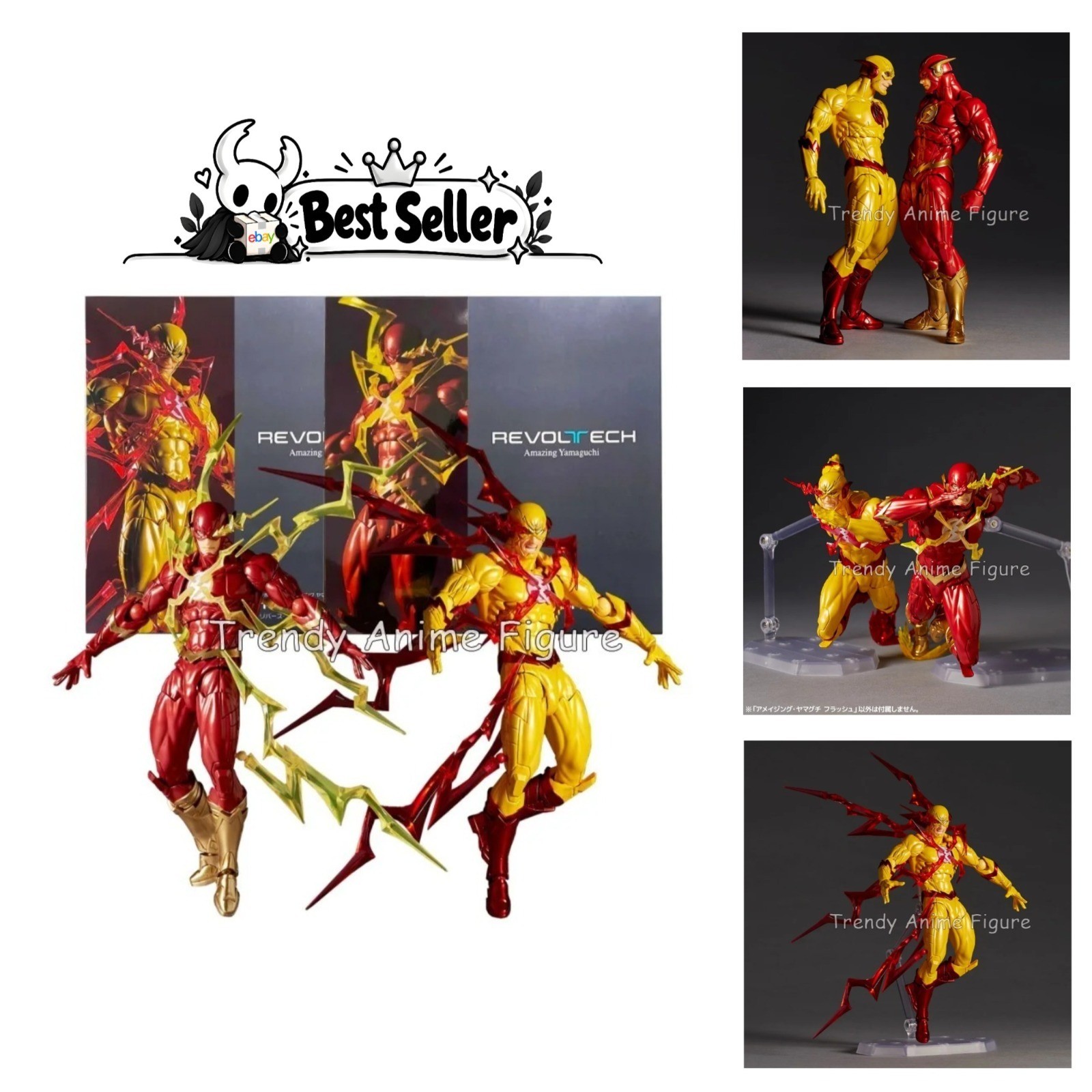 Revoltech Amazing Yamaguchi Flash Action Figure 17cm Kaiyodo Model