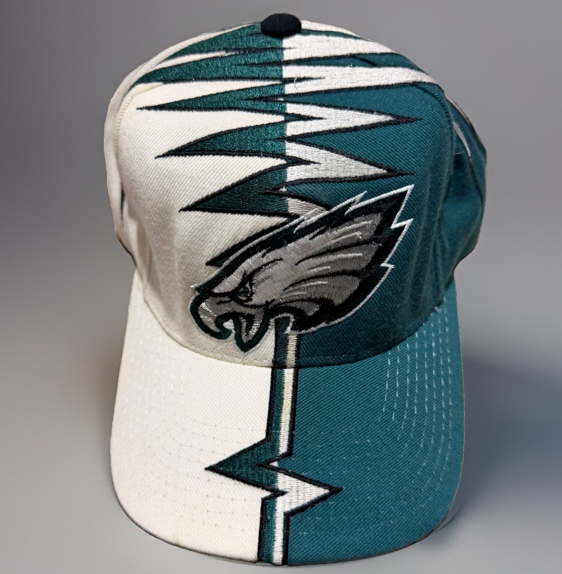 Vintage Philadelphia Eagles Starter Shockwave NFL Cap Pro Line Read One Size