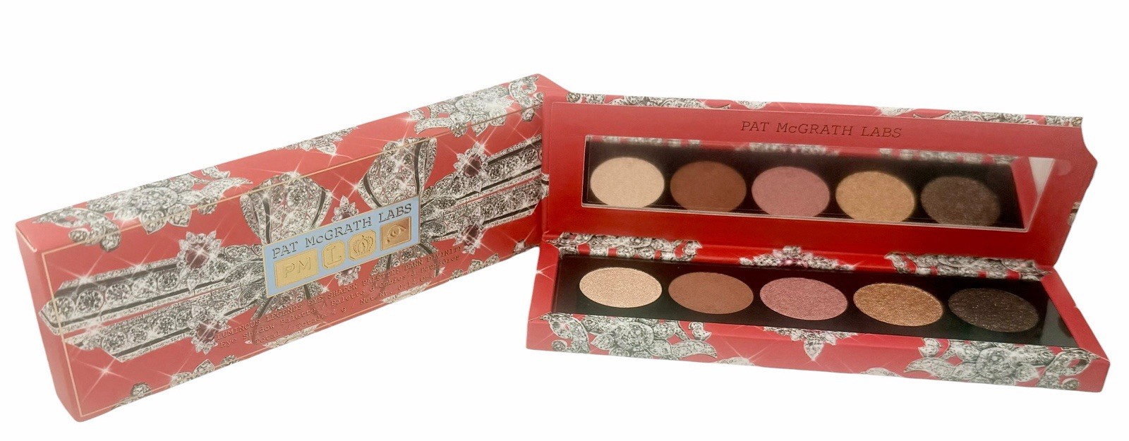 Pat McGrath Labs Luminous Legend Eye Shadow Palette:  Dawn Divinity 5 Shades NEW