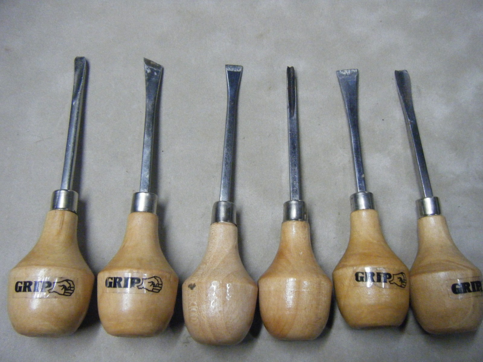 Vintage Grip Wood Cutting Tools