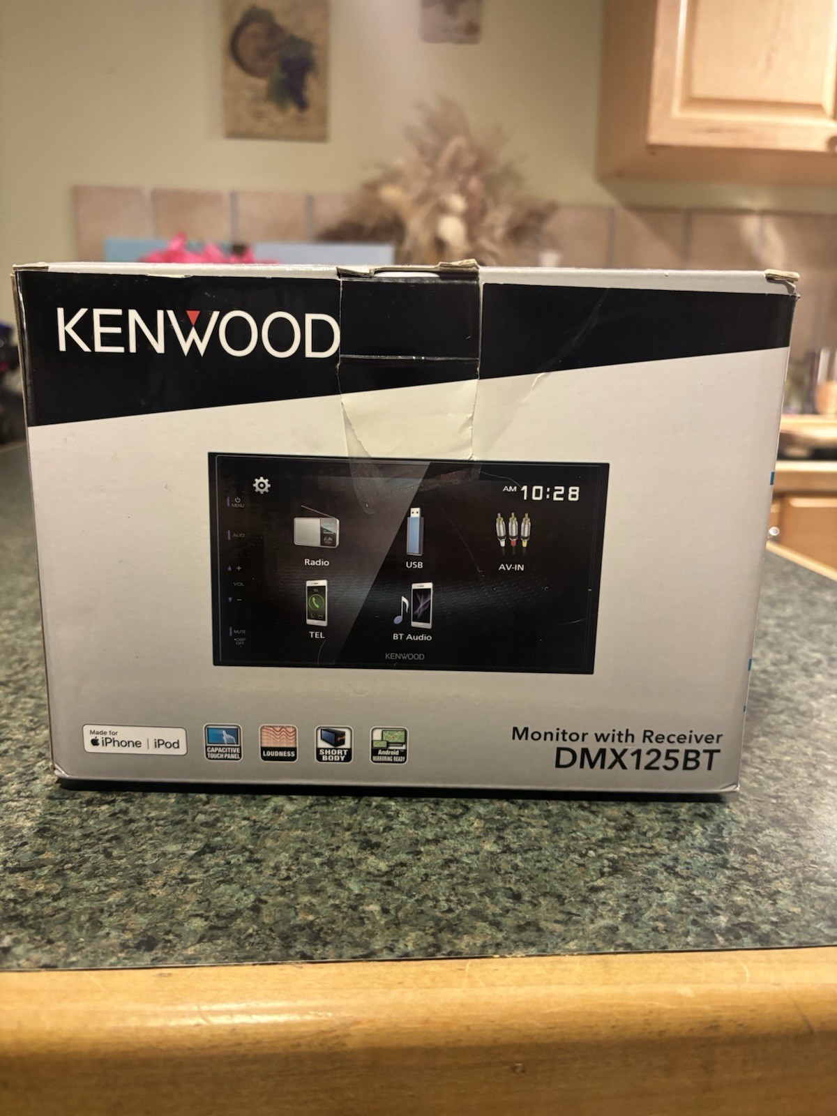 Kenwood DMX125BT Digital Media Receiver (No CD) with Bluetooth
