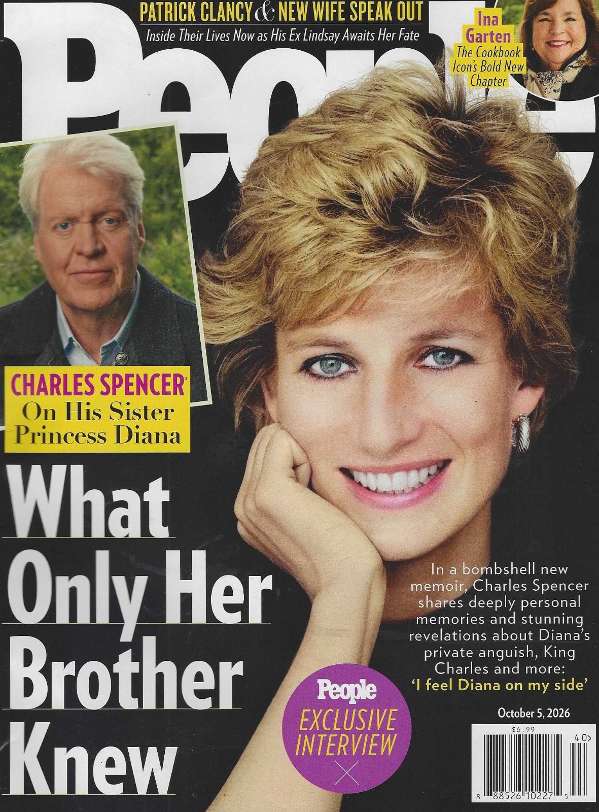 People Magazine October 5th 2026: What Diana's Brother Knew