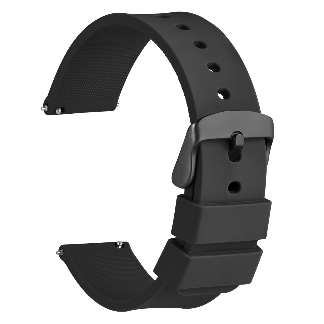WOCCI Silicone Watch Band Rubber Straps 12 14 15 16 17 18 19 20 21 22 24mm