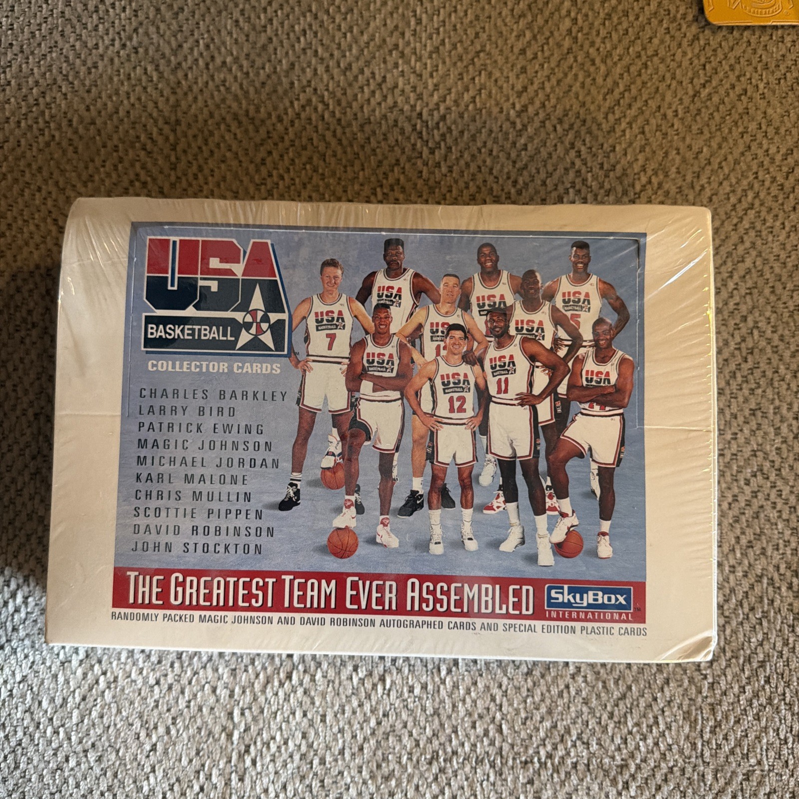 SkyBox 1992 USA Basketball The Greatest Team Ever Assembled Factory Sealed Box SkyBox 1992 USA Basketball The Greatest Team Ever Assembled Factory Sealed Box