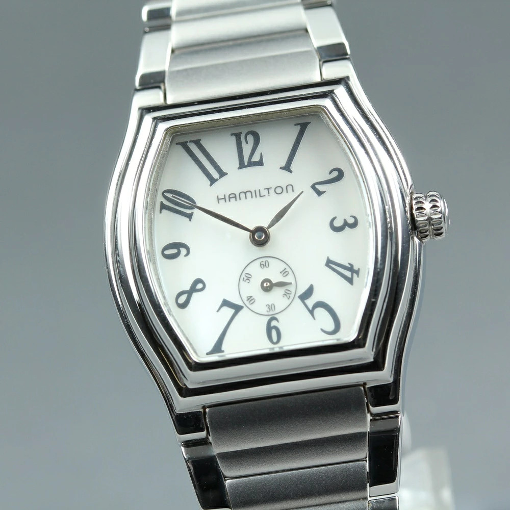 HAMILTON Hamilton DADSON 51110 White Shell Silver Genuine