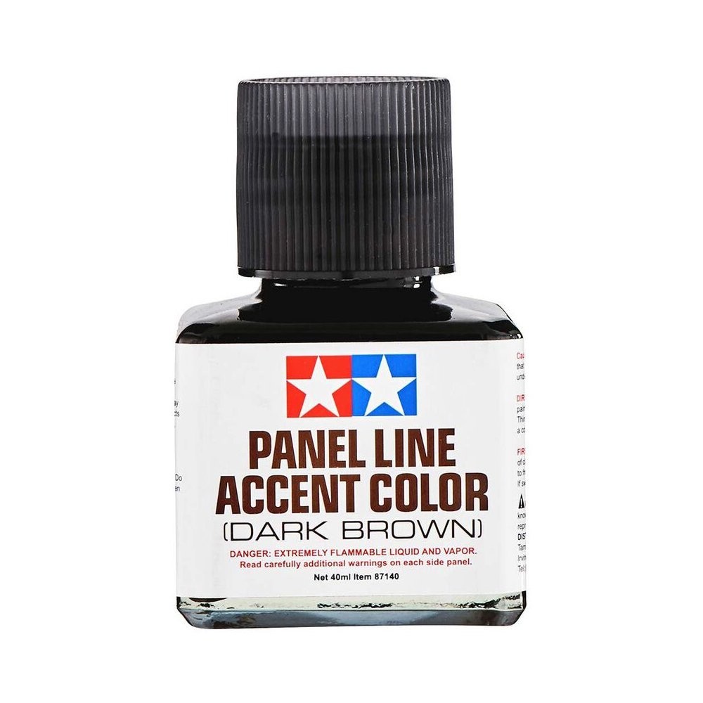Tamiya Panel Line Accent Color Dark Brown