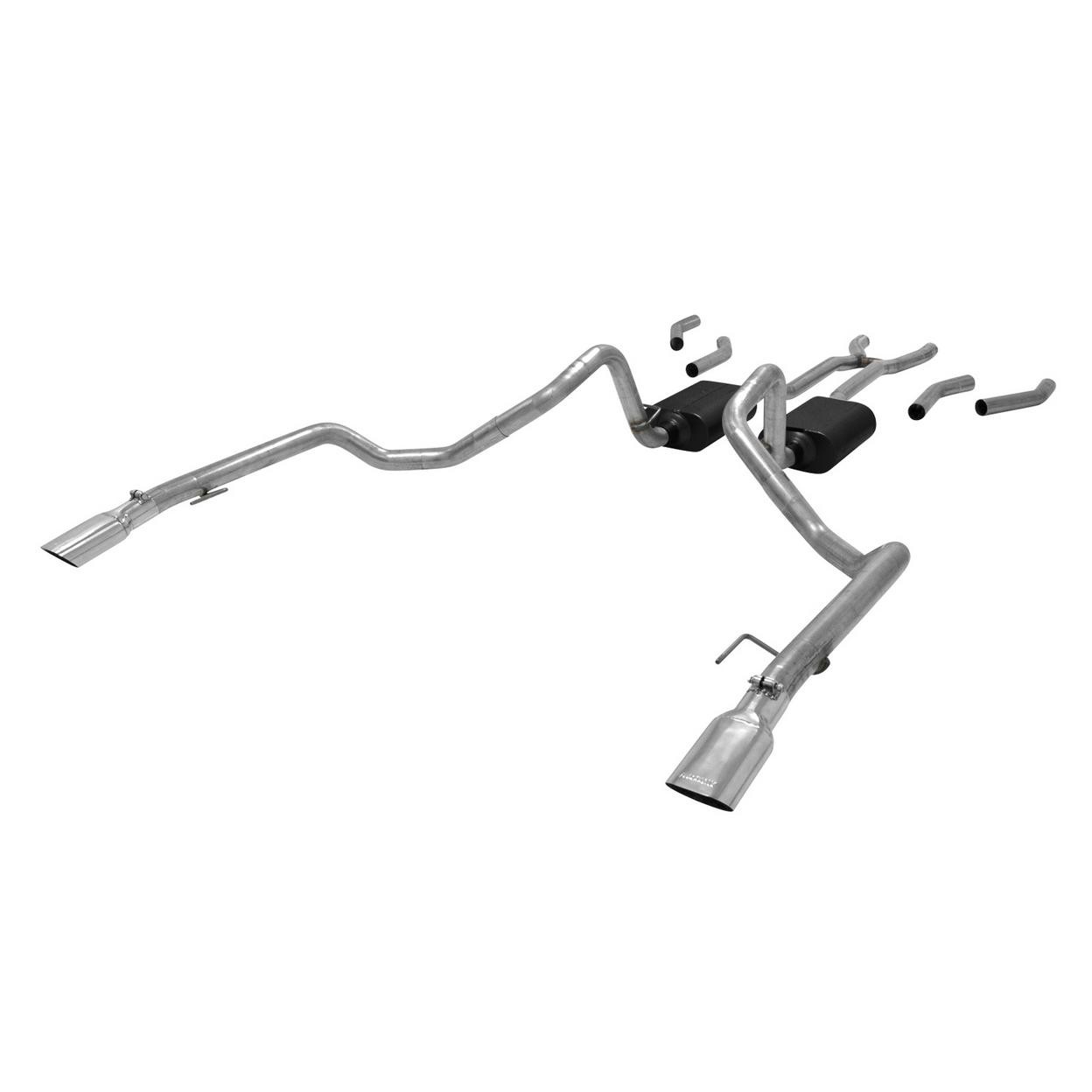 Flowmaster Exhaust System Kit - Fits 1965-1968 Chevrolet Impala/Caprice. Flowmas