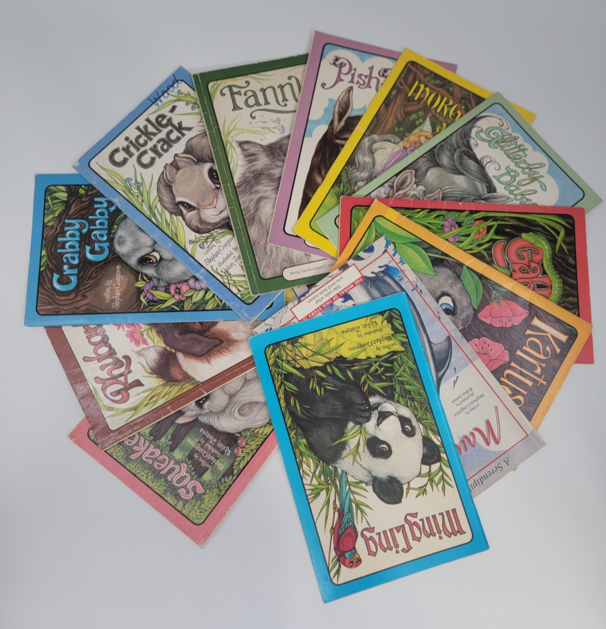Lot 12 Vintage Serendipity Books Stephen Cosgrove Robin James Paperbacks