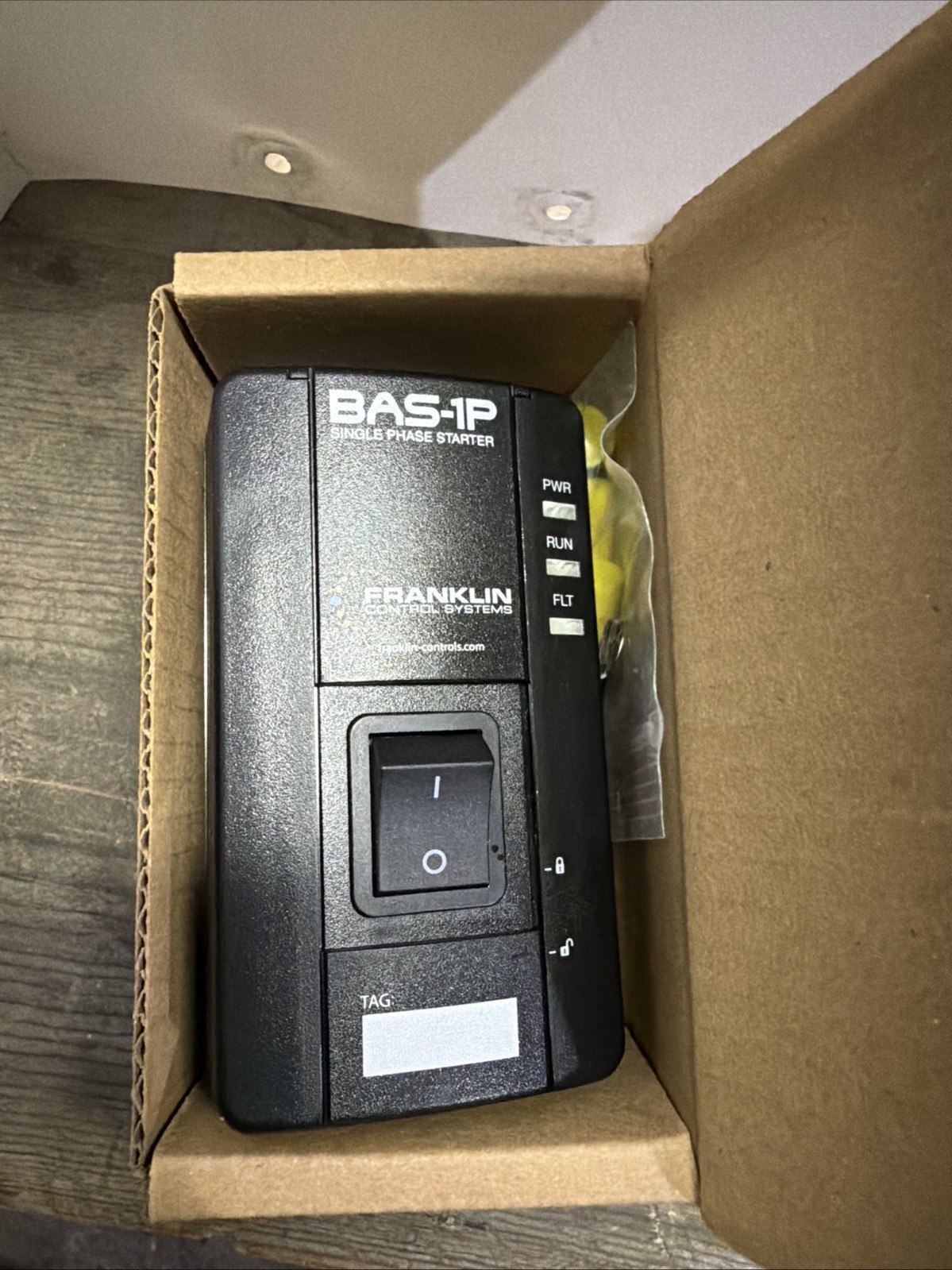 Franklin Control Systems BAS-1P 20A Motor Starter 120/230V Building Automation