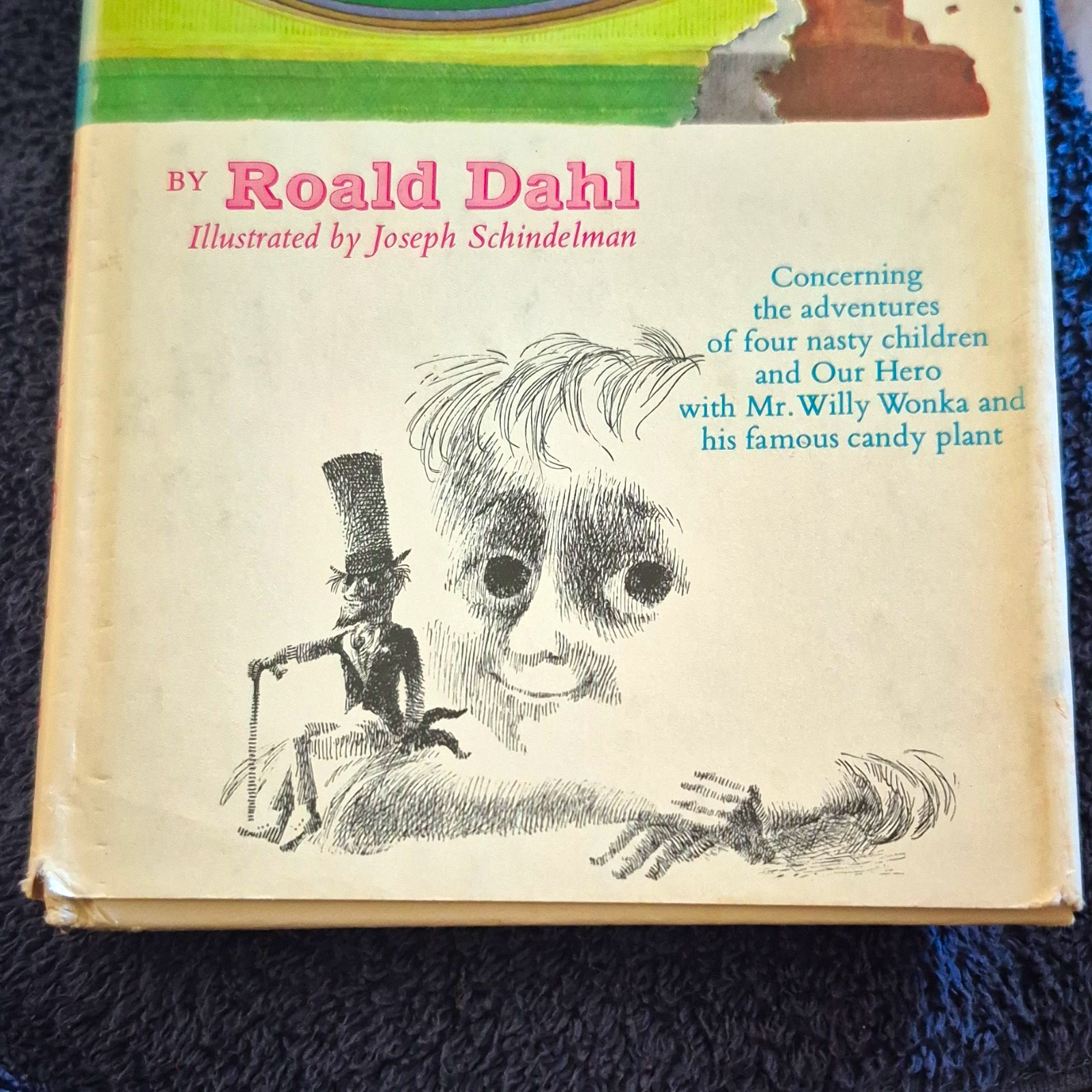 Roald Dahl Charlie and the Chocolate Factory HC Illus DJ Knopf Book Club 1964 Roald Dahl Charlie and the Chocolate Factory HC Illus DJ Knopf Book Club 1964