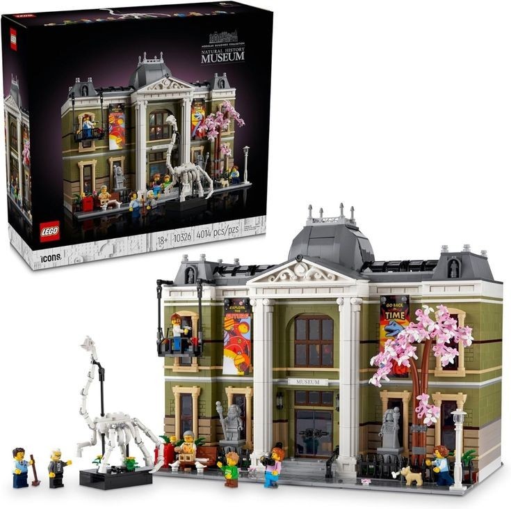 [SALE] LEGO Icons: Natural History Museum (10326) Set-FULL BOX