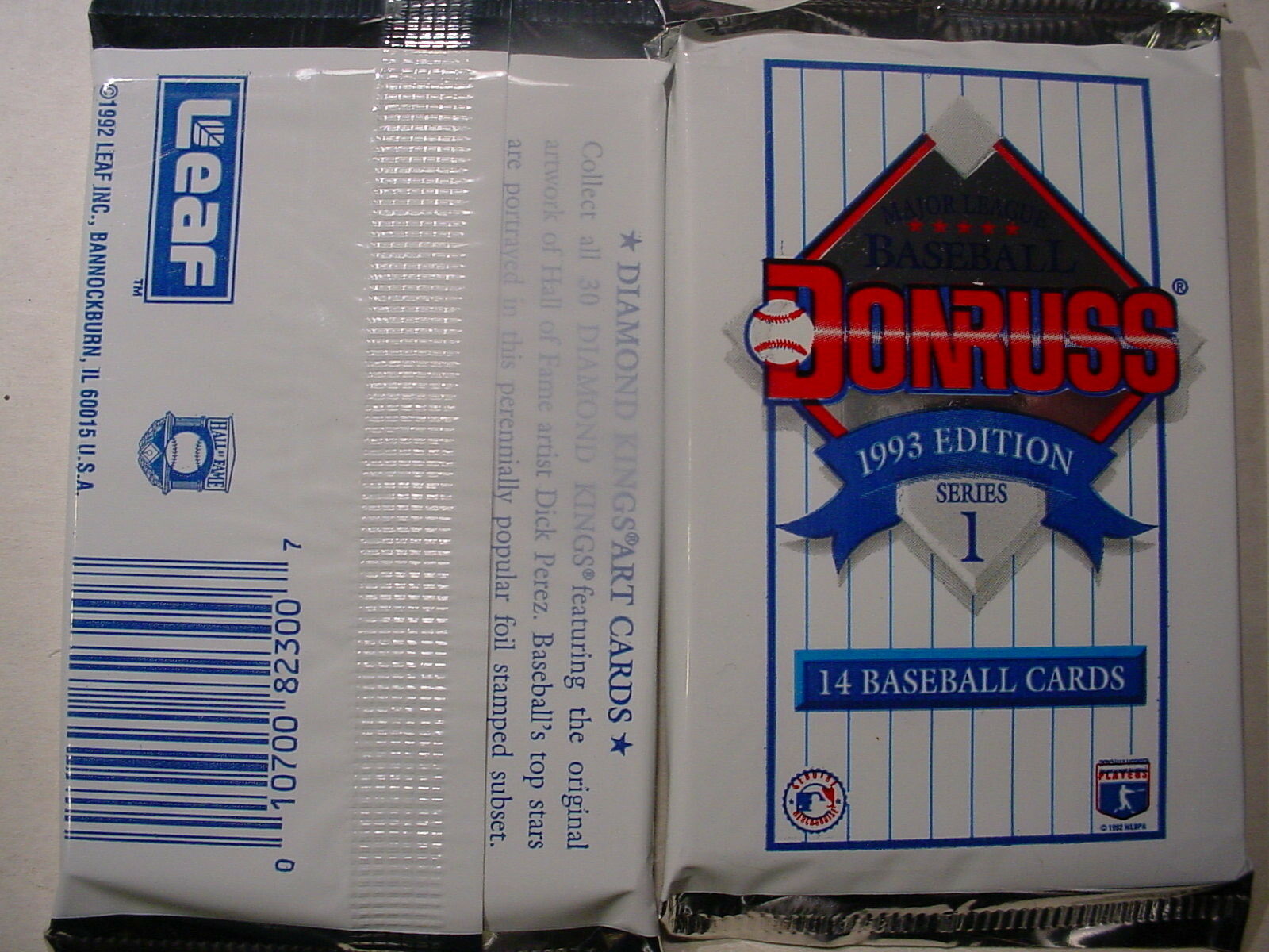 1993 Donruss Baseball 14 Card Packs Series 1 (2 Packs)